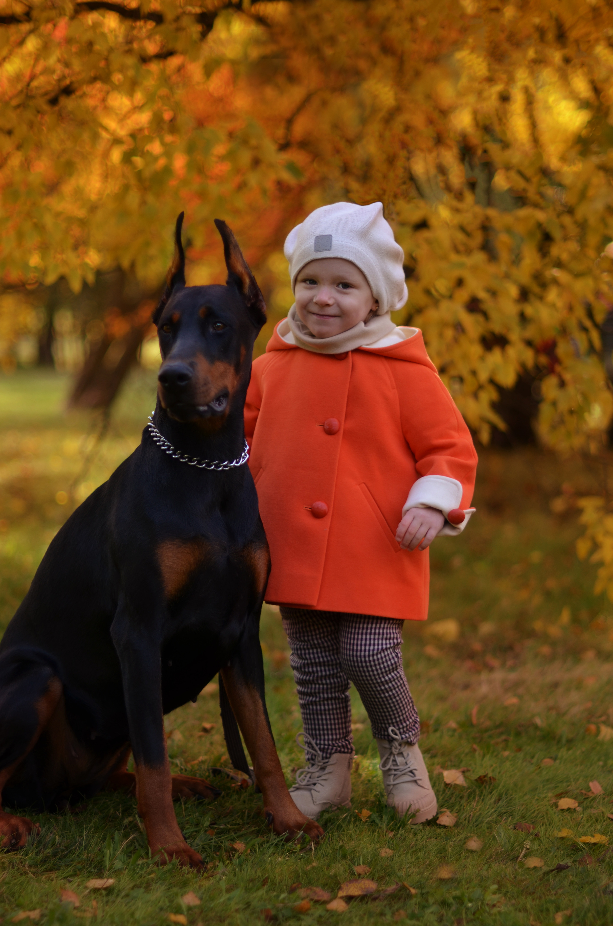 Осень. Детский фотограф в Москве