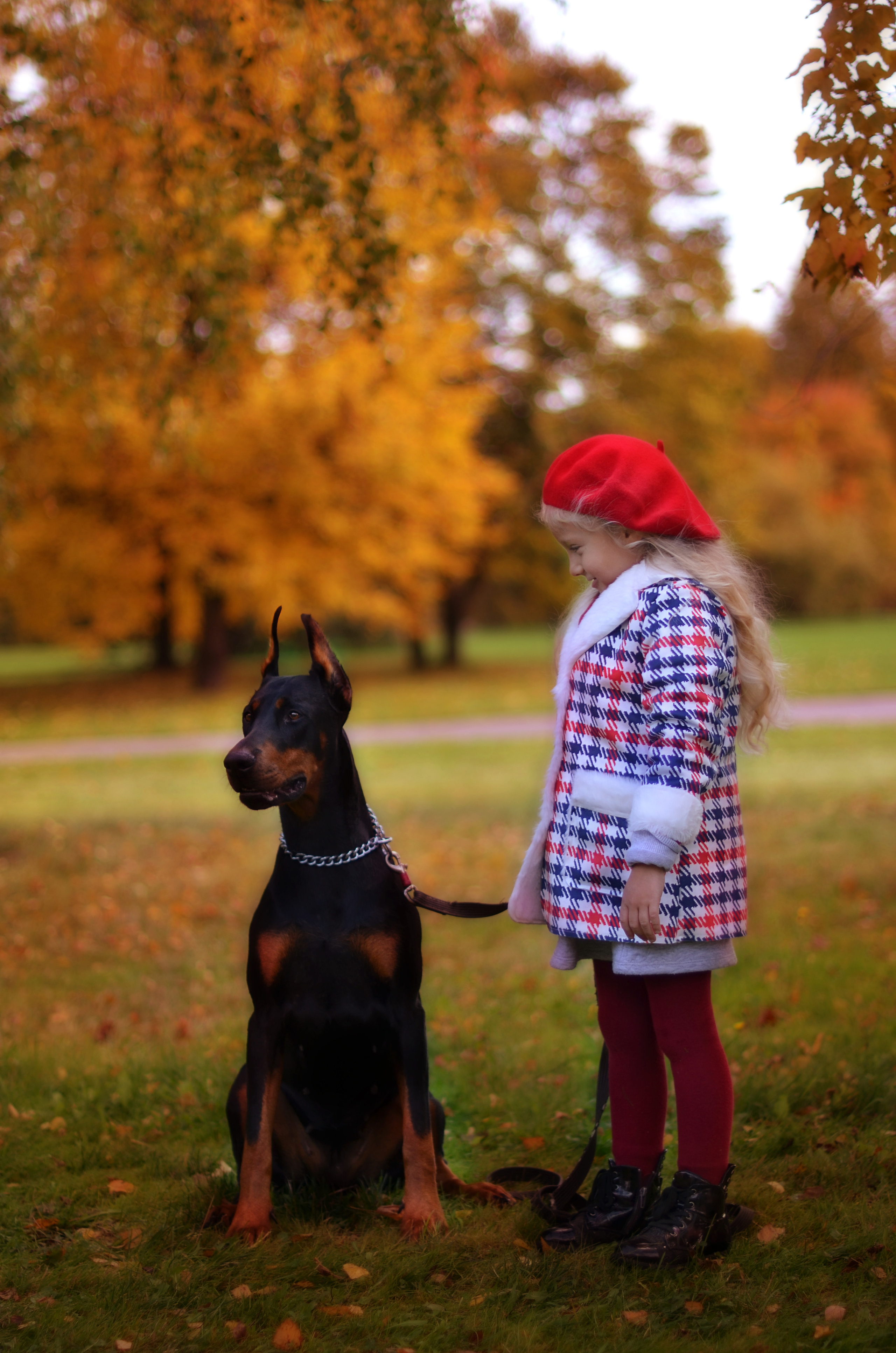 Осень. Детский фотограф в Москве