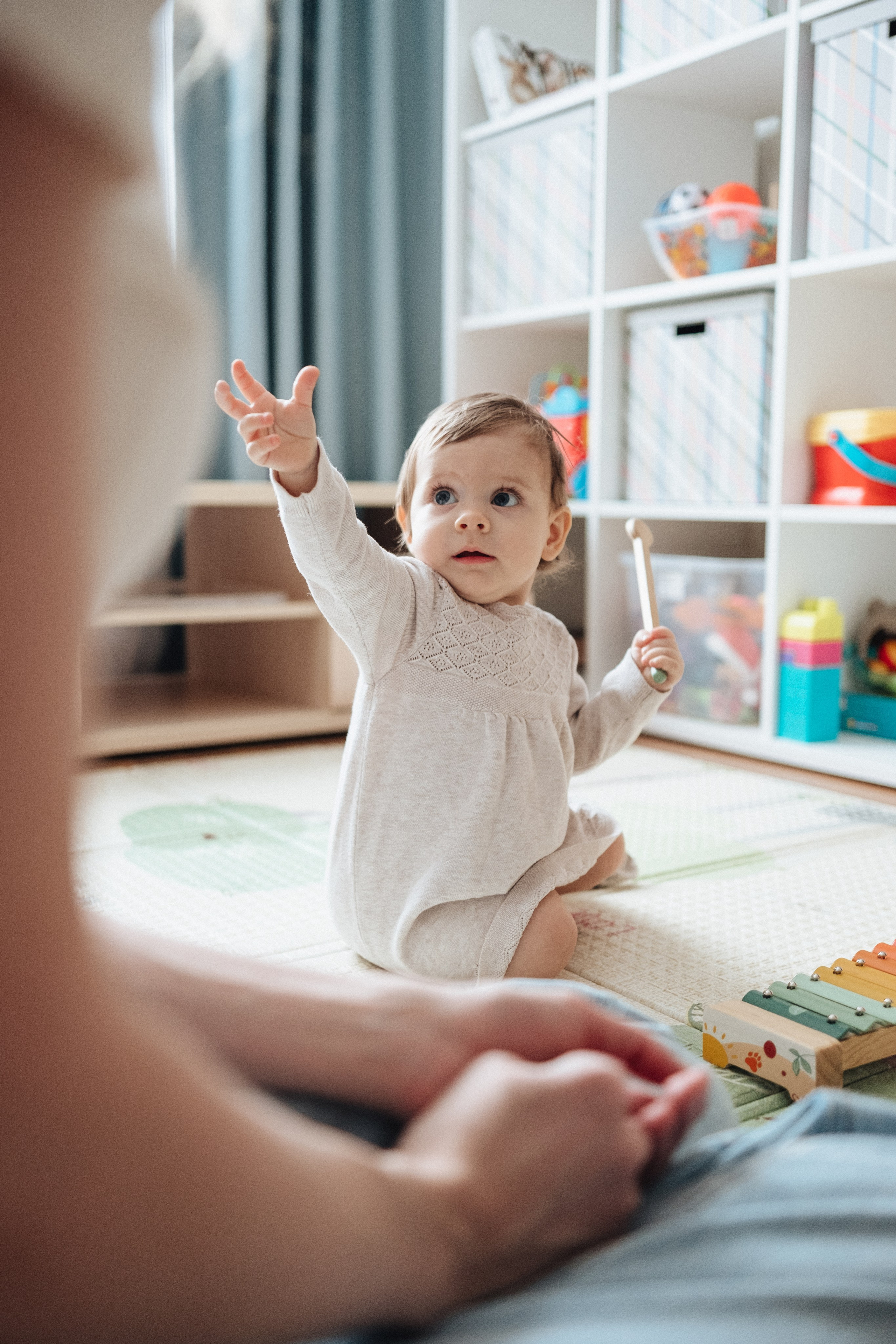 Один год Елизавете. Семейный и детский фотограф в Санкт-Петербурге