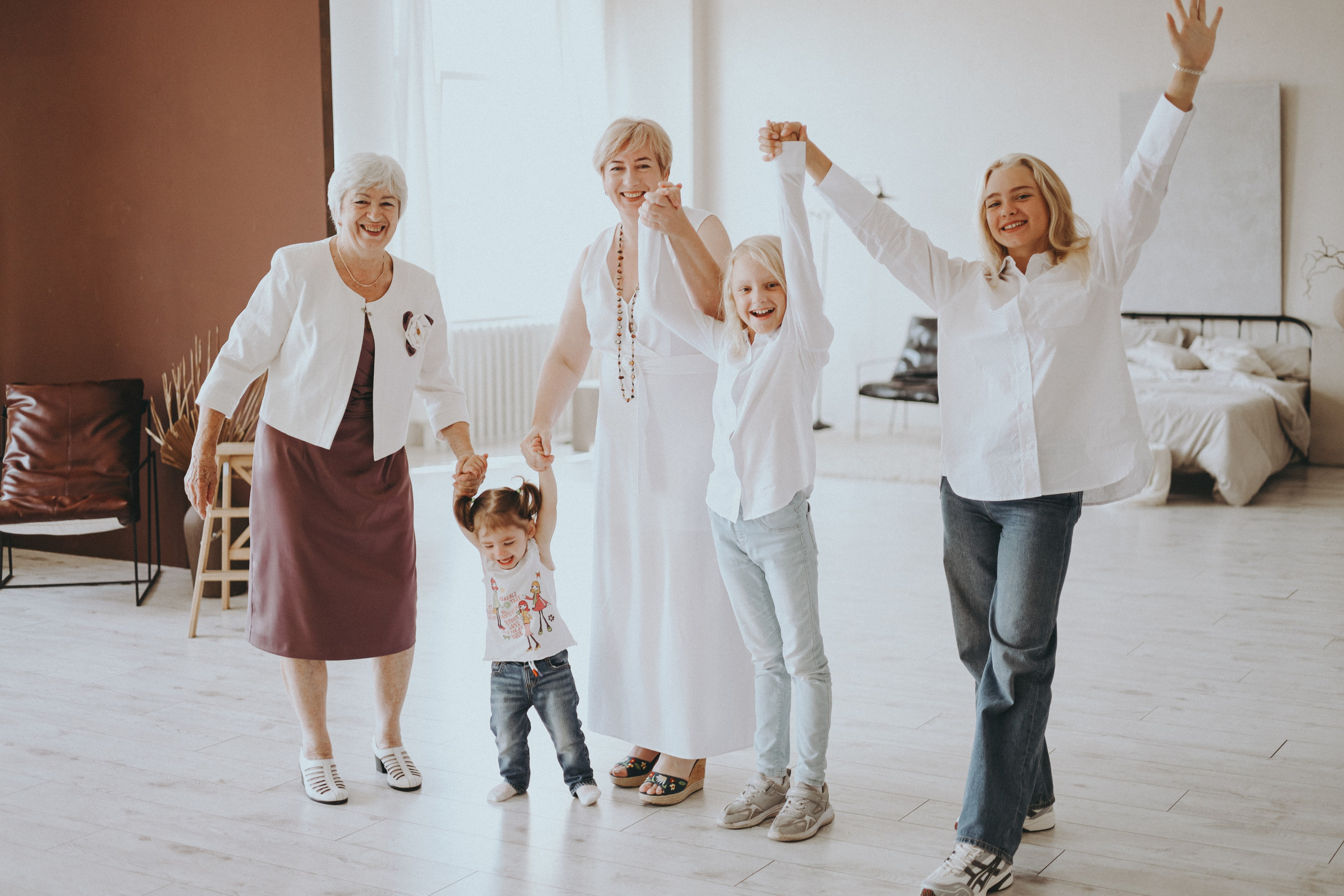 Татьяна и её дружная семья. Фотограф Мария Лаенко