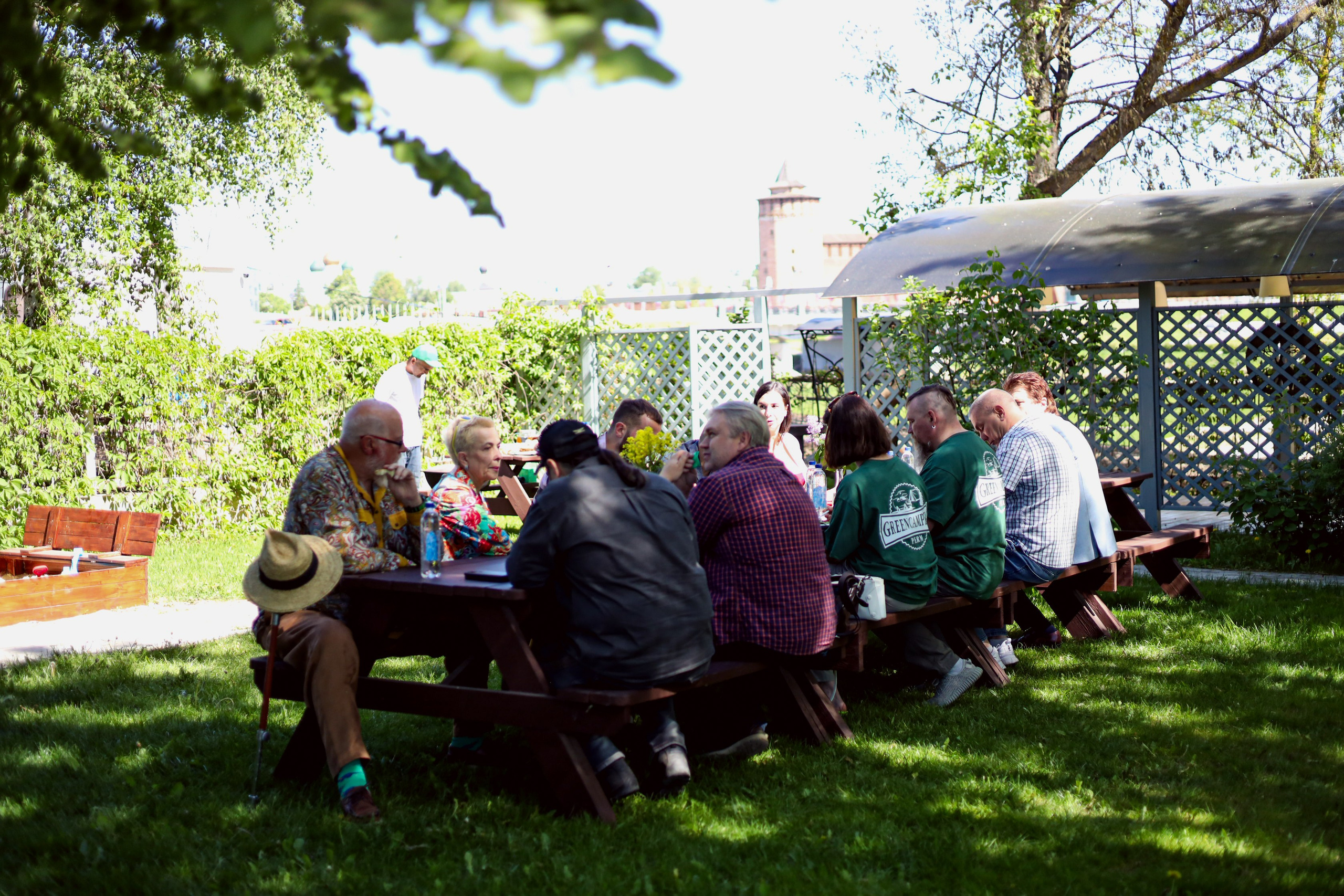Кемпинг у Кремля. Фотограф Мария Лаенко