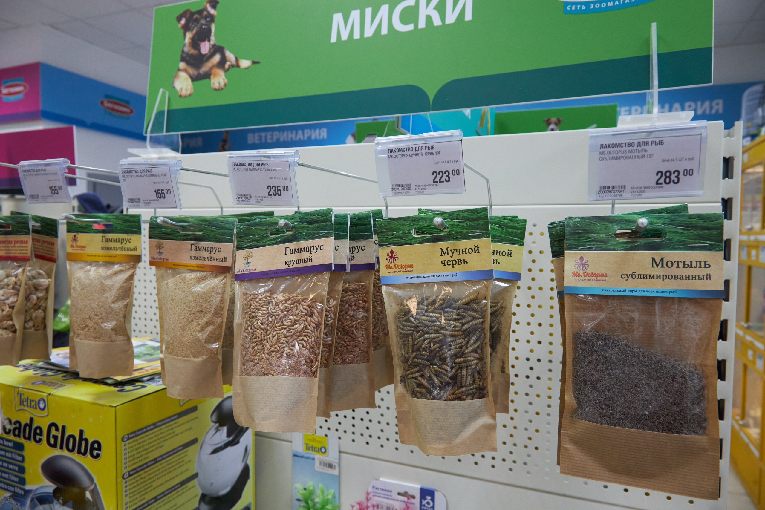 Магазин товаров для животных «Бетховен». Фотограф Сергей Феденко