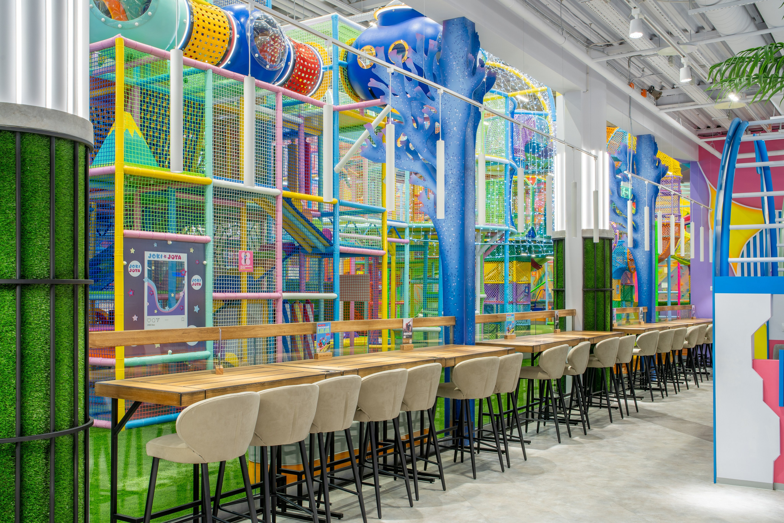 Парк развлечений Joki Joya Лефортово. Интерьерный фотограф Александра Солдатова