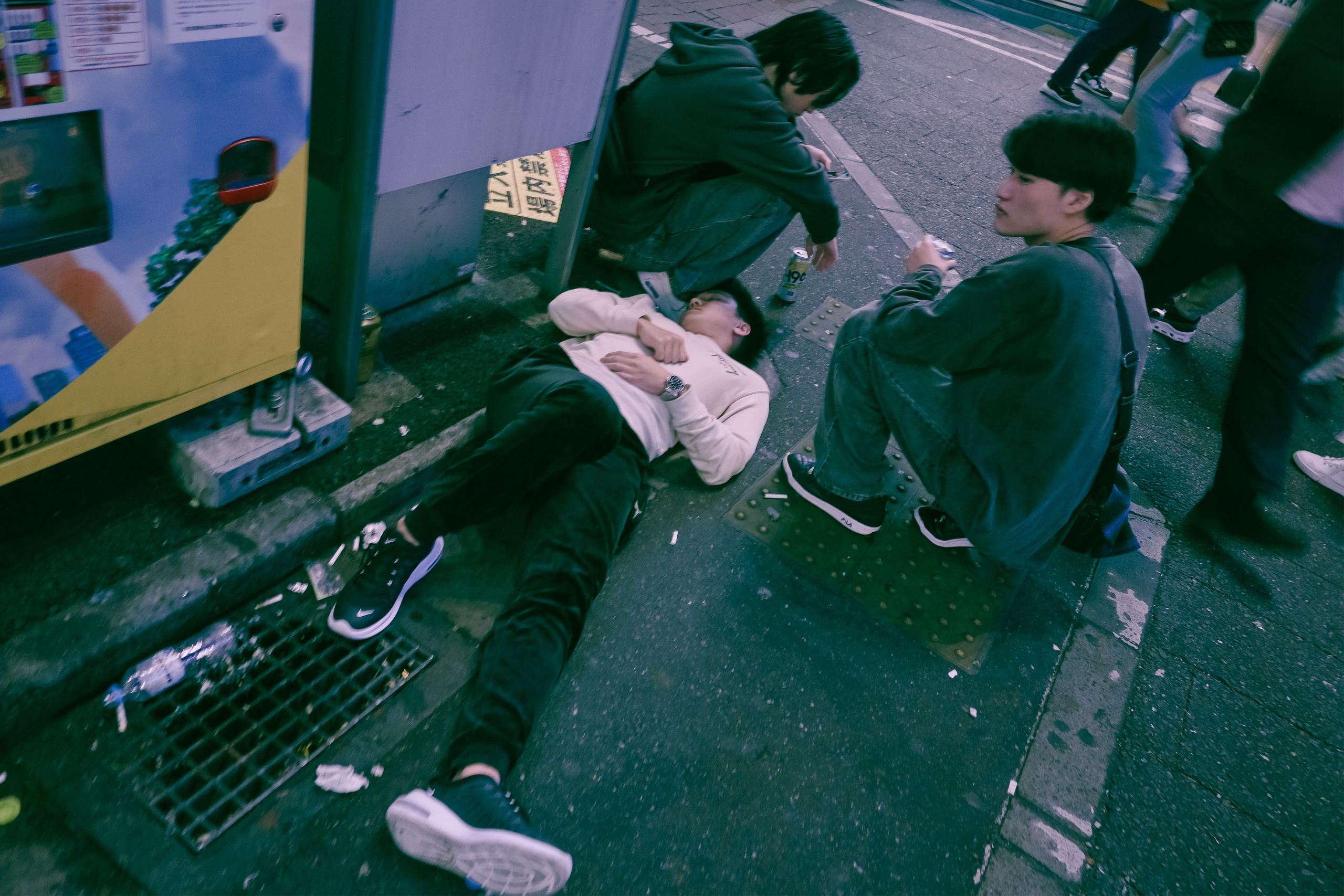 Tokyo night street. Iraogo