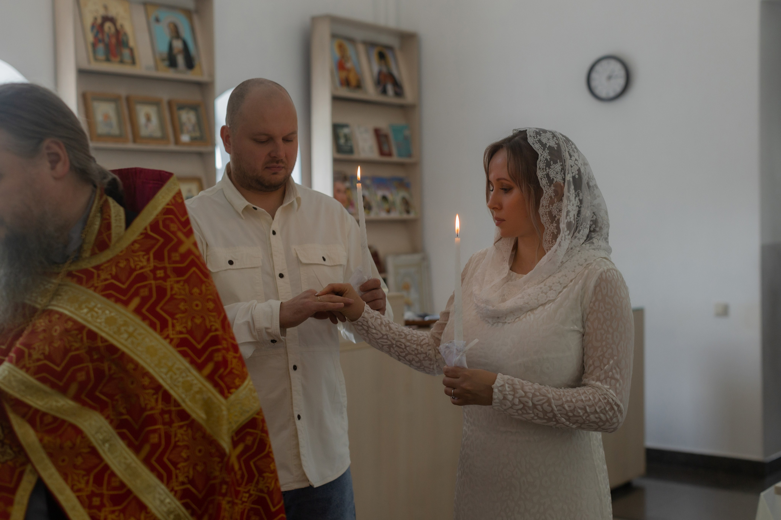 Венчание (Храм святителя Иннокентия). Свадебный и семейный фотограф в Перми Дергачева Кристина