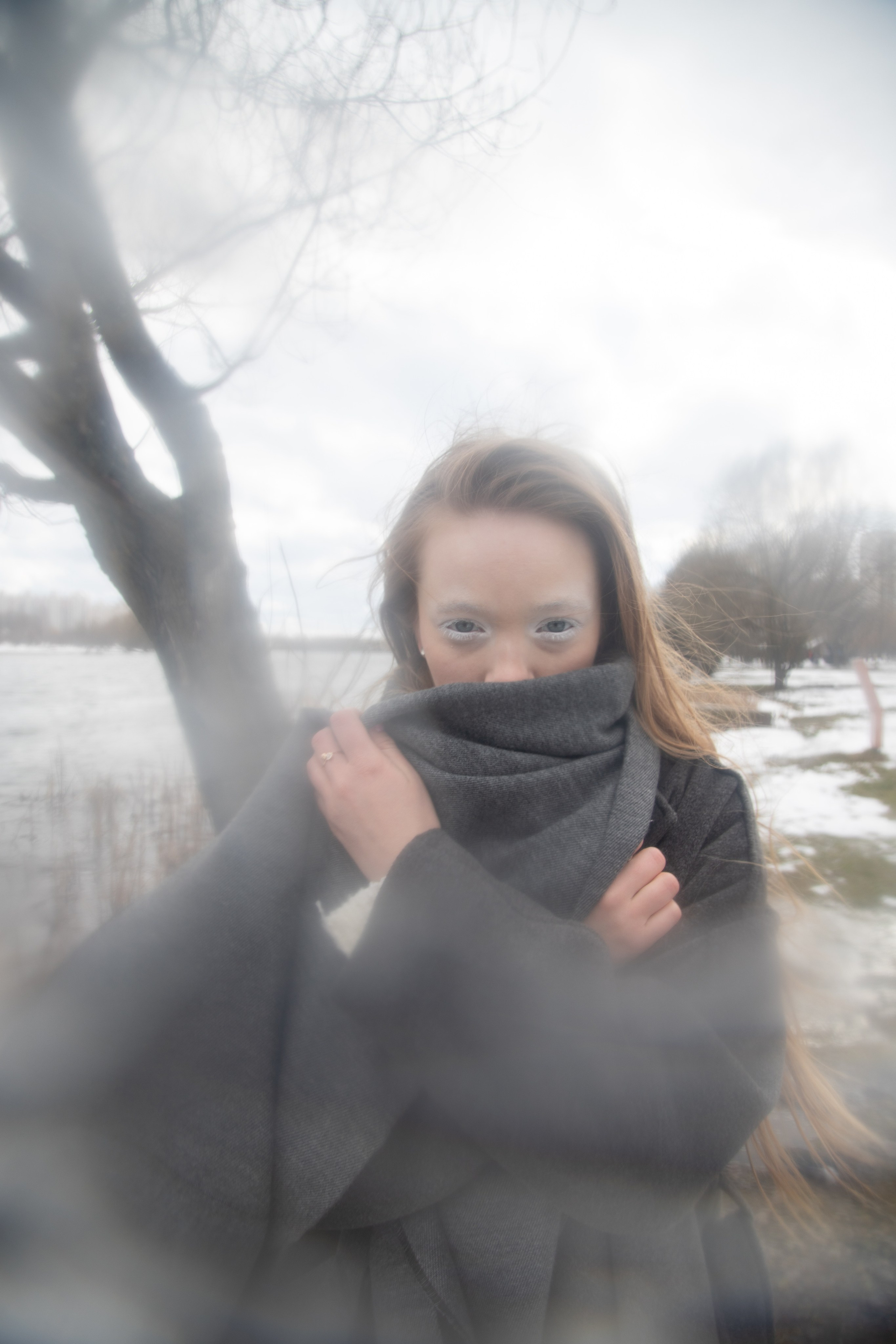 Фотосессия для Татьяны в весеннем парке. Портретный фотограф в Москве Антонина Коршунова