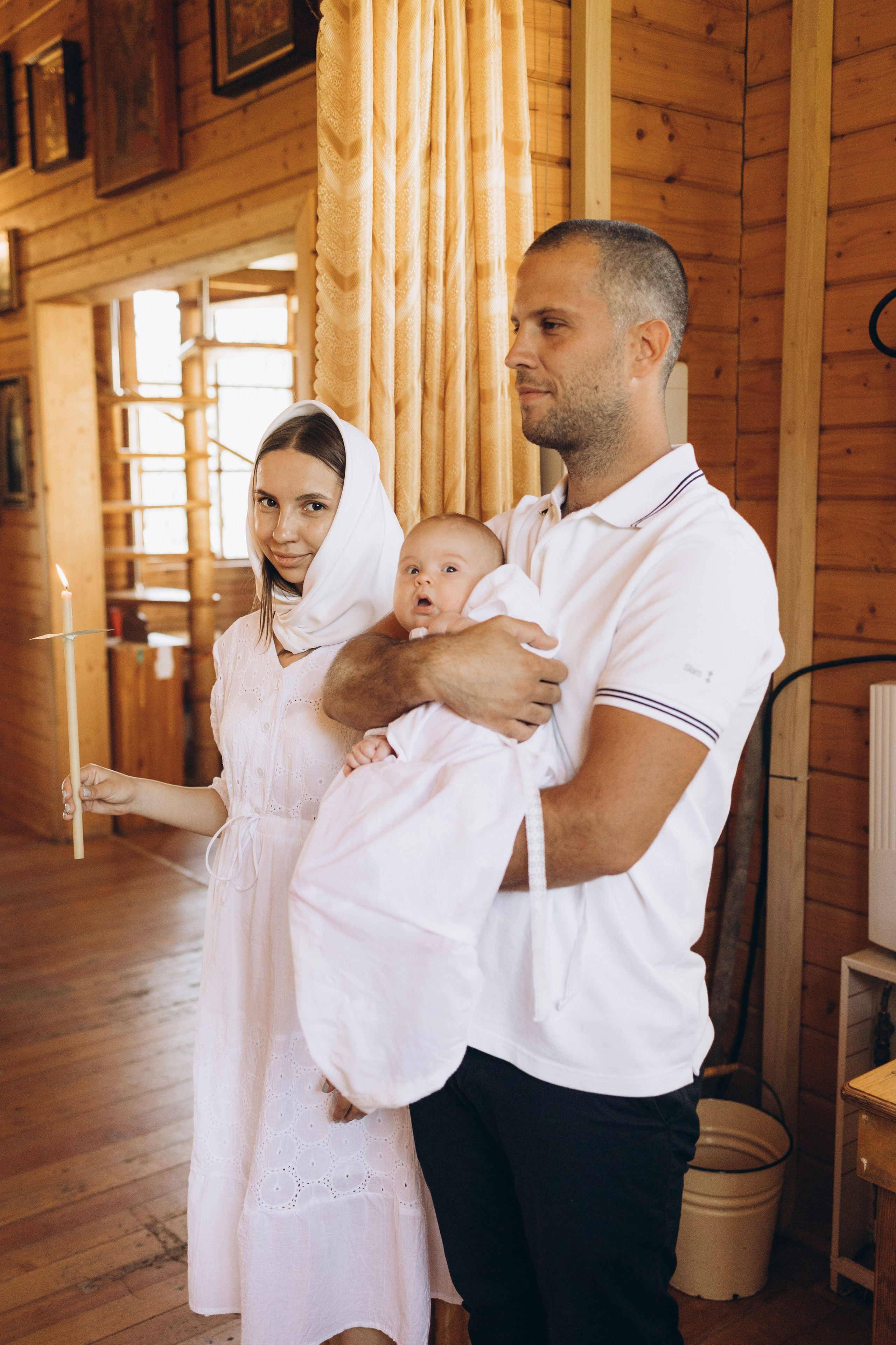 Крещение Егора. Семейный фотограф в Москве Виктория Ястребинская