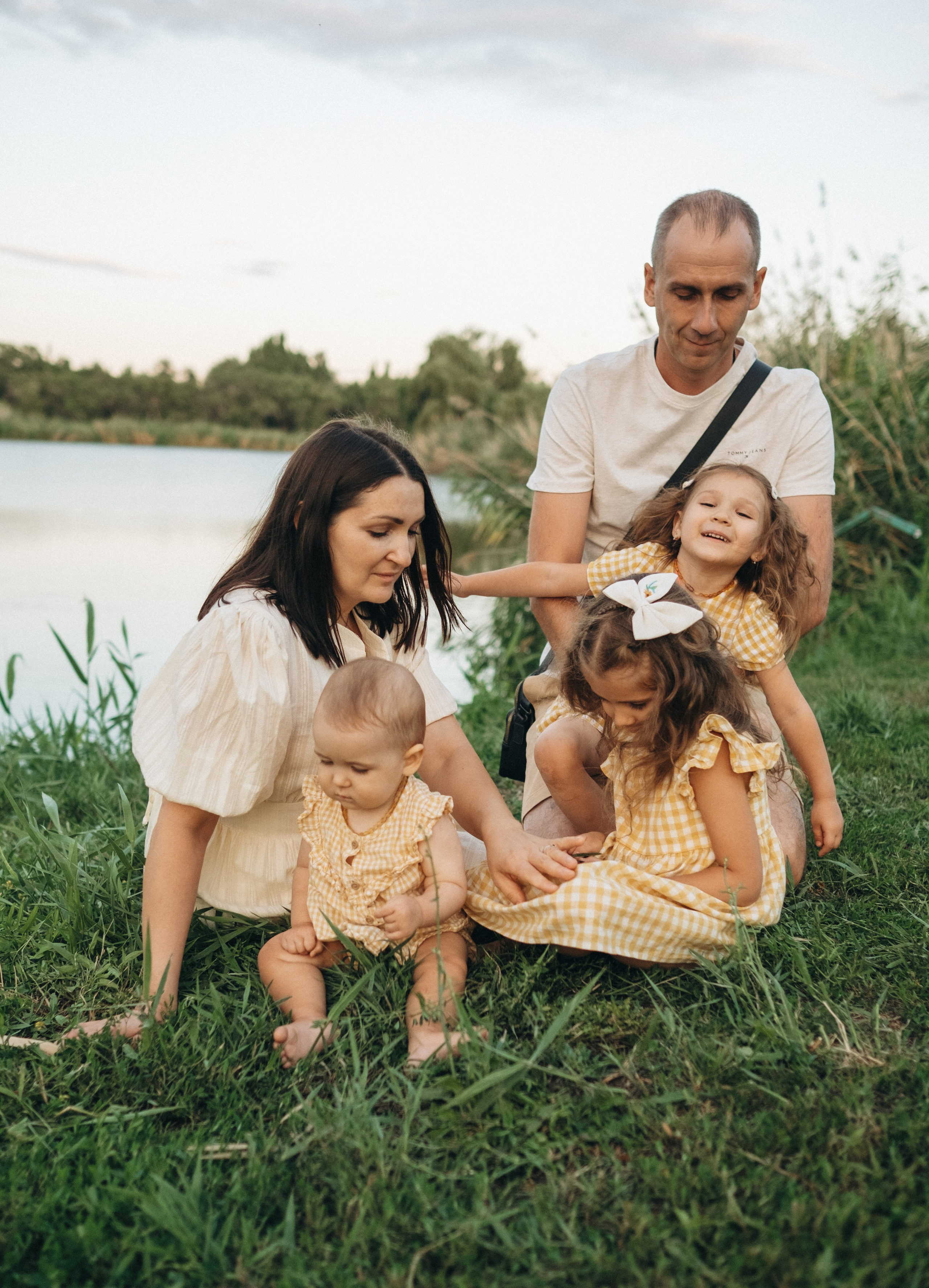 Семейная история на озере Сарпа. Фотограф в Москве Ольга Елоева
