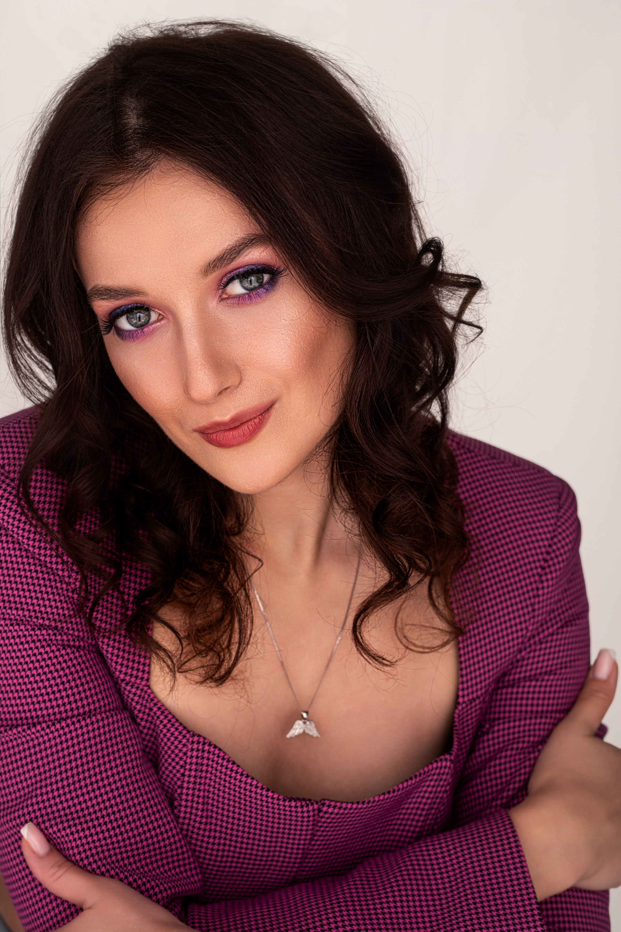 Съемка в студии на циклораме с Анастасией для «себя»