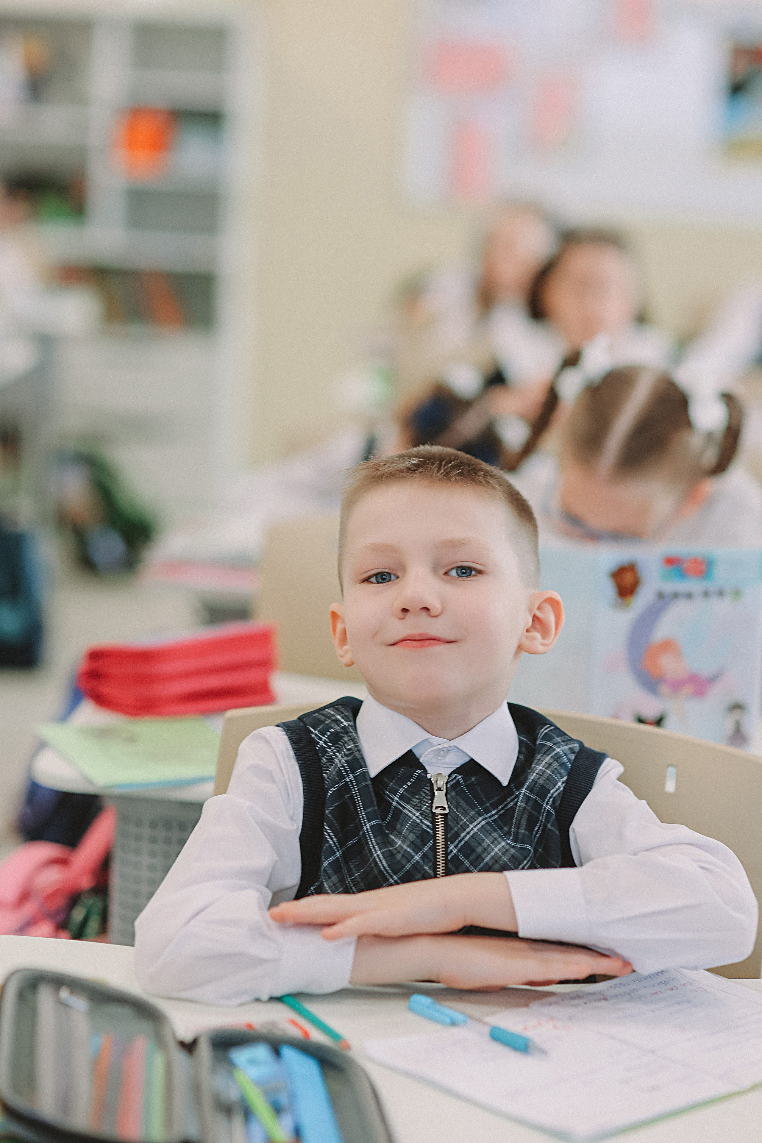 Один день в школе 1 класс. Семейный фотограф Тюмень, фотограф на роды Салмина Мария