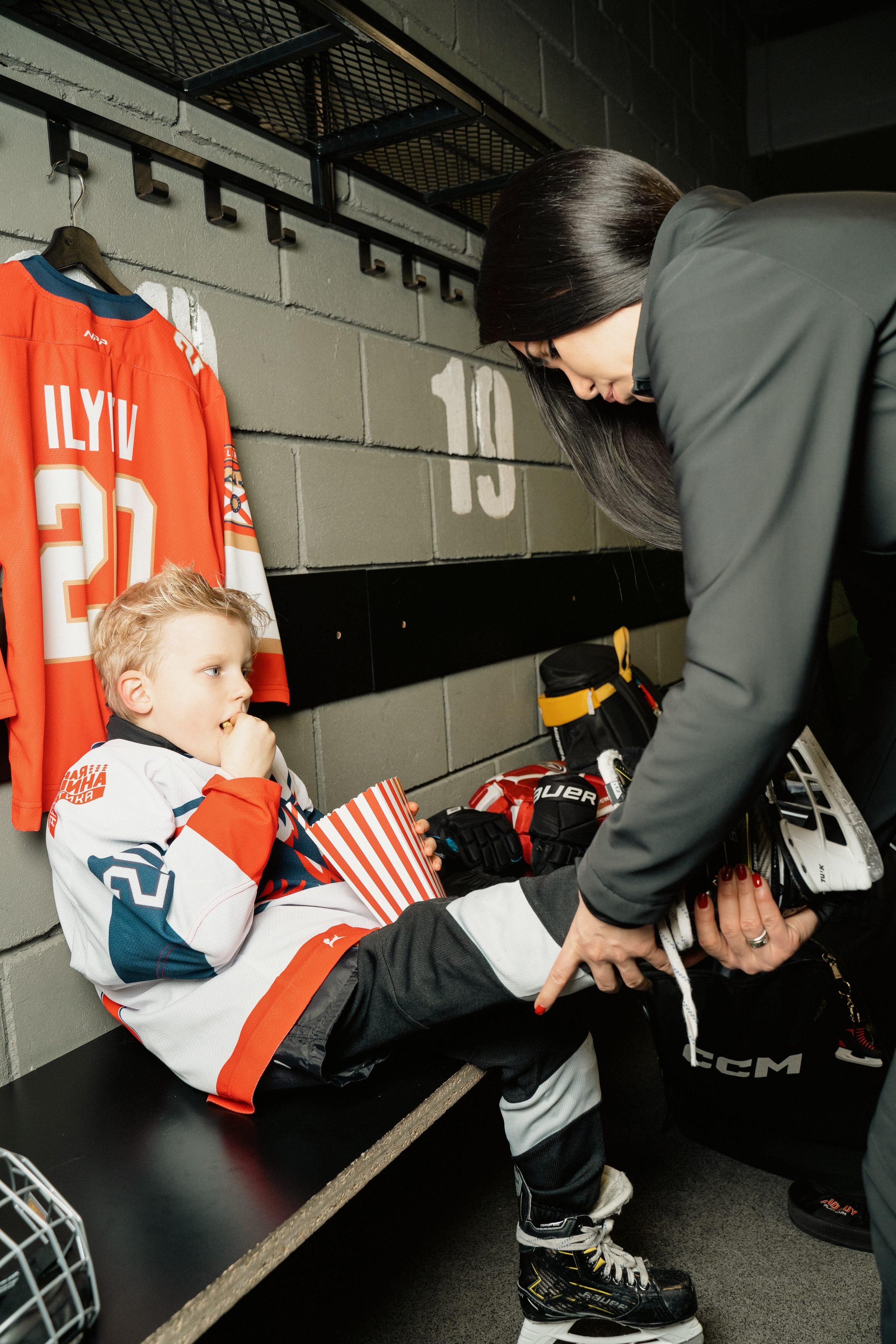 Хоккей. Контент фотограф в Москве Кулич Настя