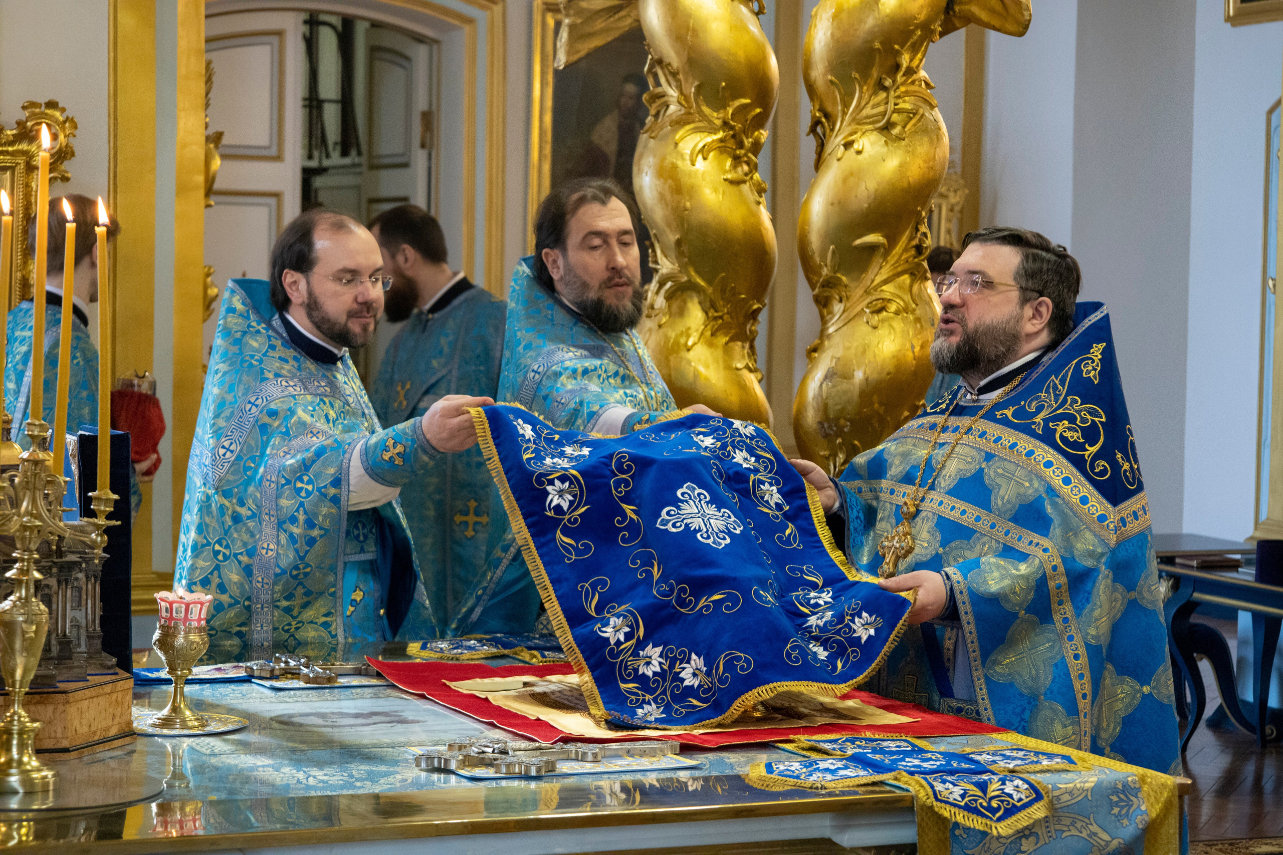 БЛАГОВЕЩЕНИЕ ПРЕСВЯТОЙ БОГОРОДИЦЫ. НИКОЛО-БОГОЯВЛЕНСКИЙ МОРСКОЙ СОБОР