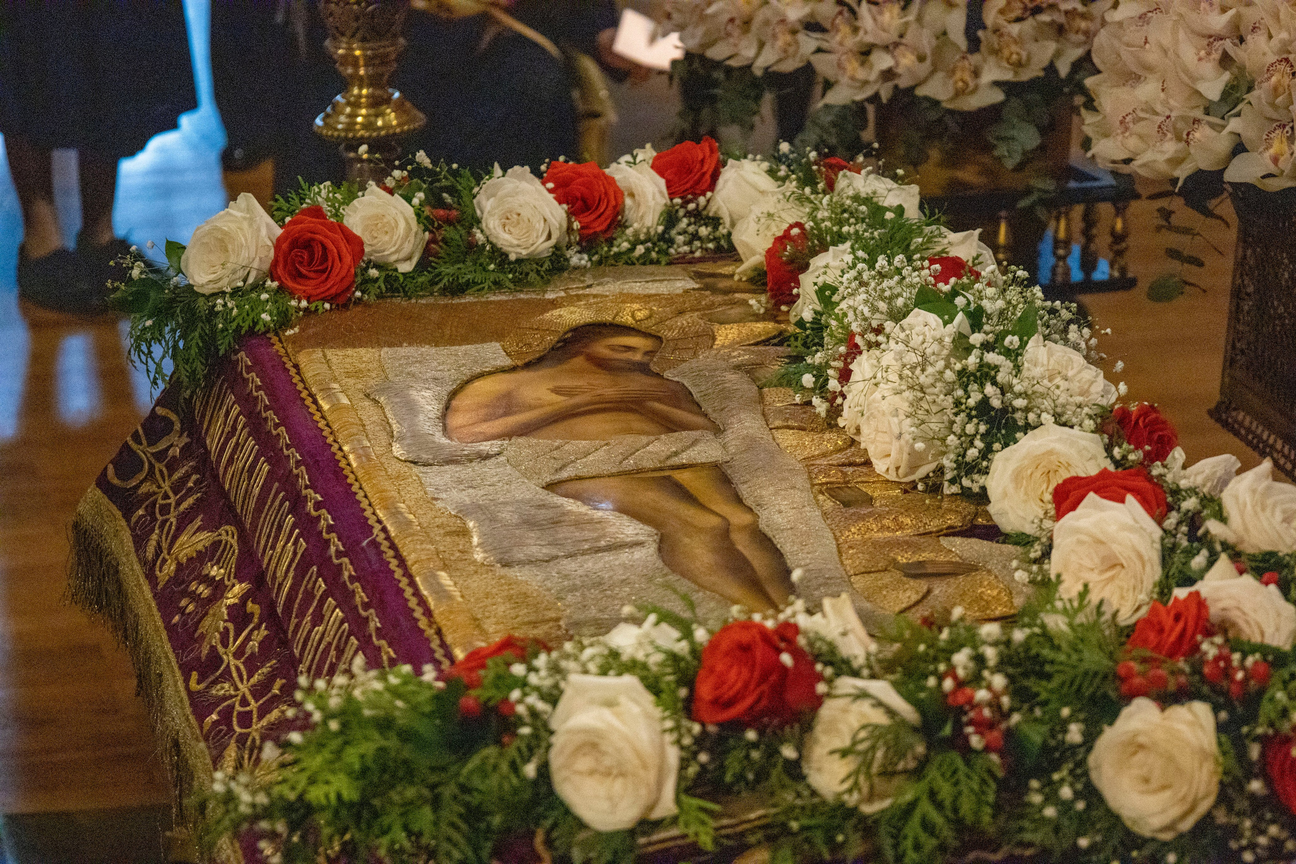 ЧИН ПОГРЕБЕНИЯ СПАСИТЕЛЯ. НИКОЛО-БОГОЯВЛЕНСКИЙ МОРСКОЙ СОБОР