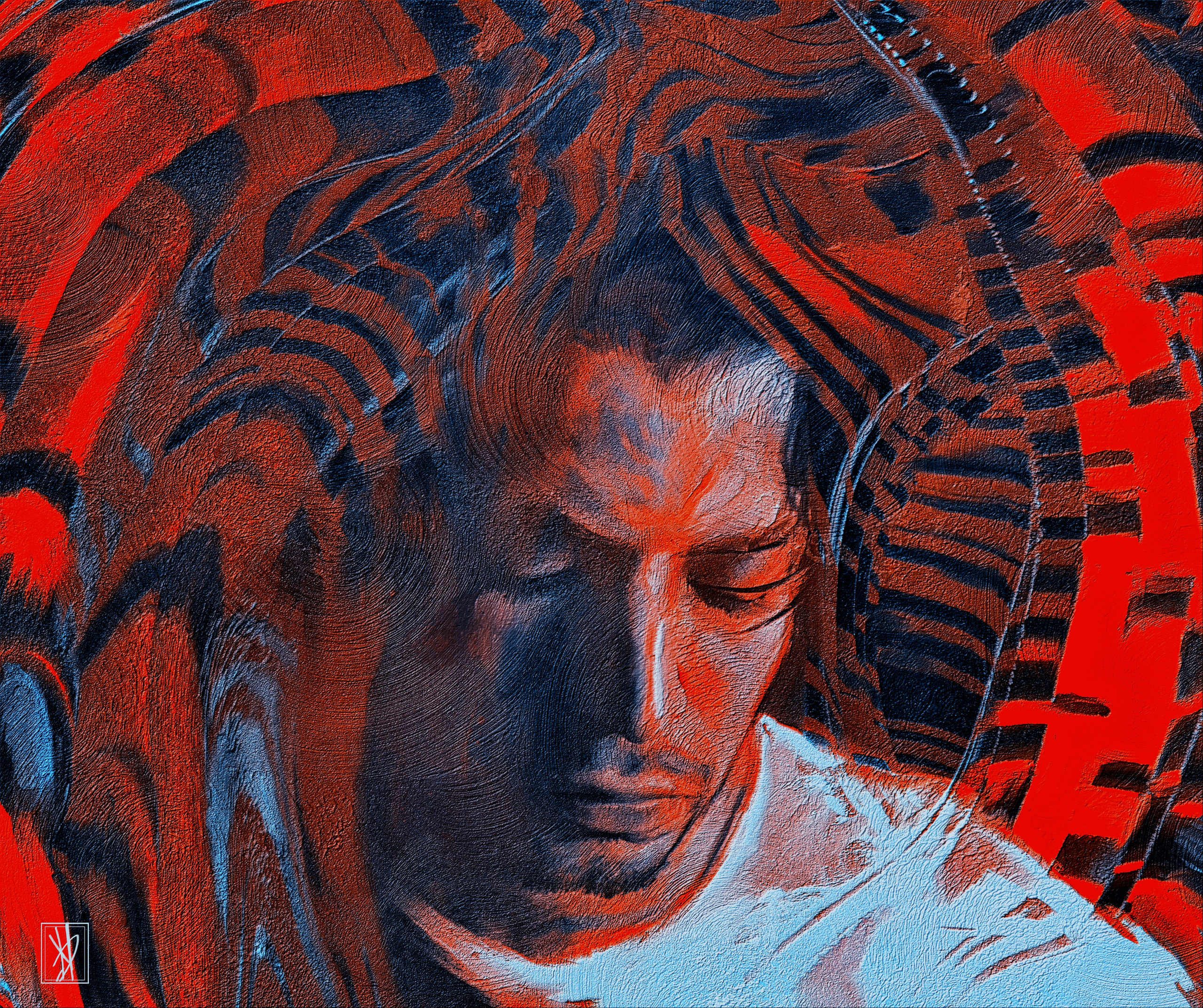 The Crimson Pulse. Yulia Yurchevskaya | Art Director & Visual Visionary