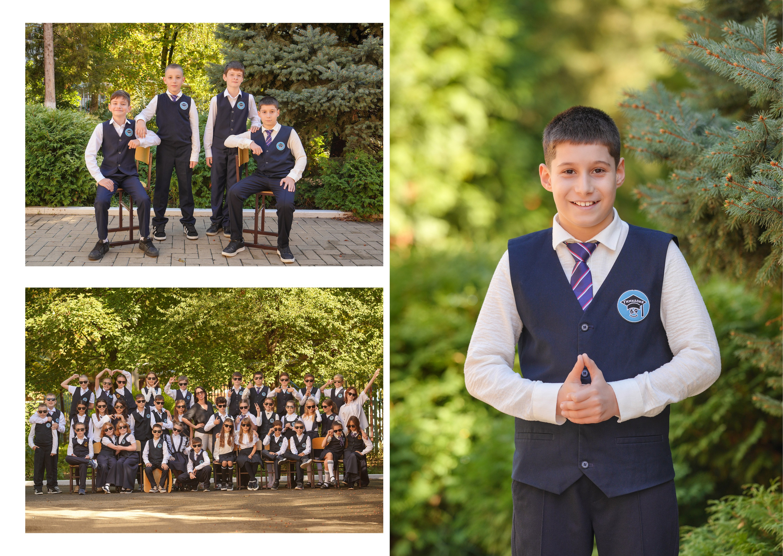 ГИМНАЗИЯ 69 4 Д. Красивый выпускной альбом в Краснодаре