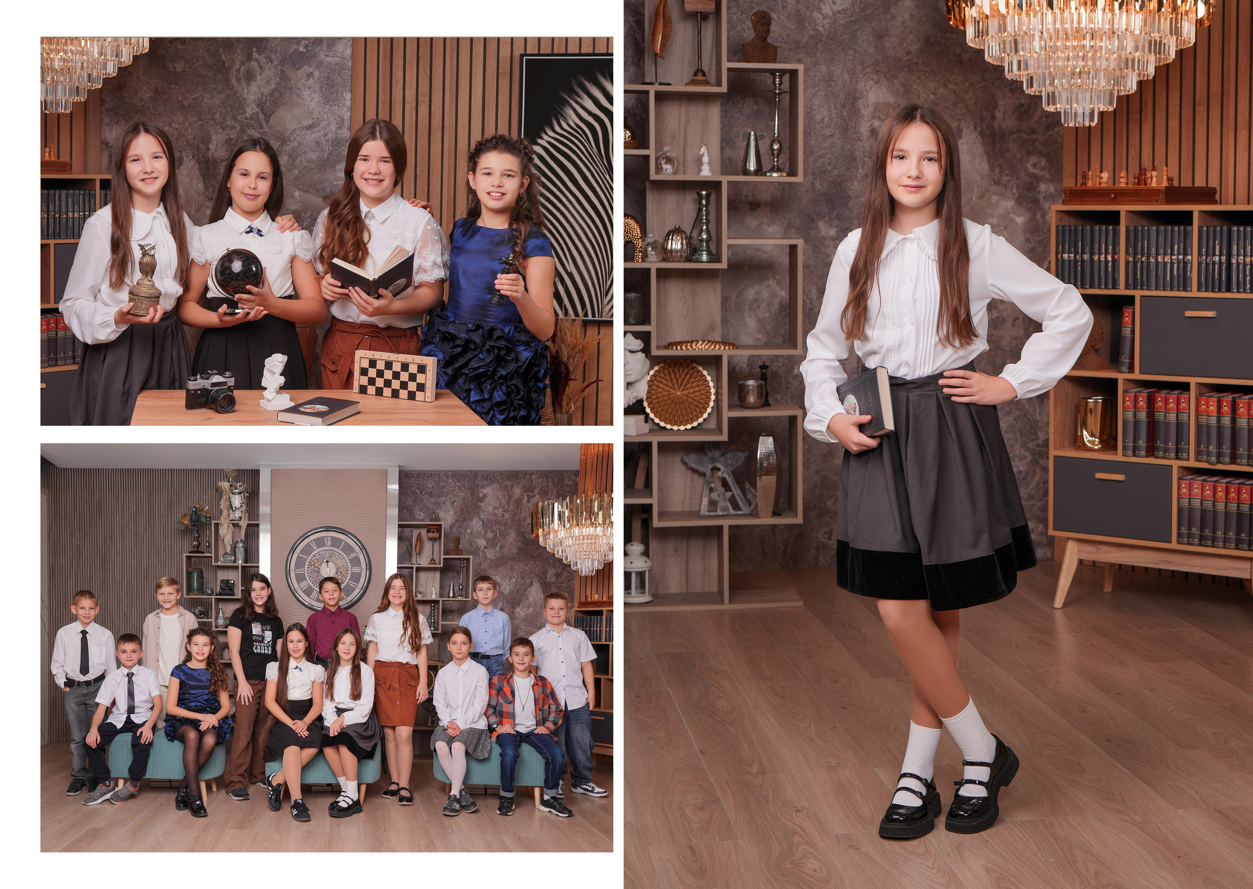 ЛИЦЕЙ 64 4 В. Красивый выпускной альбом в Краснодаре