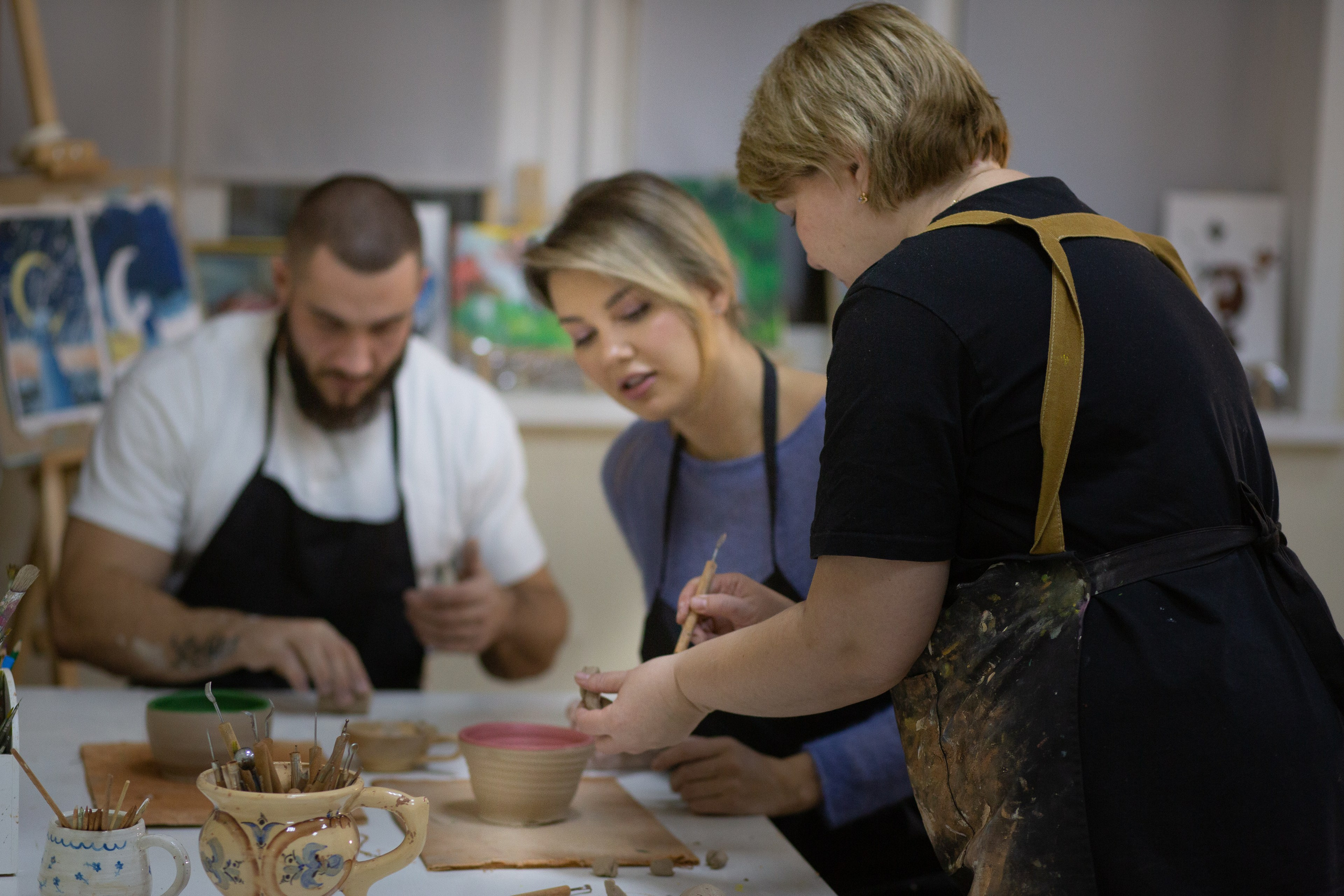 Мастер-класс для двоих. Фотограф в Новосибирске Краснова Евгения