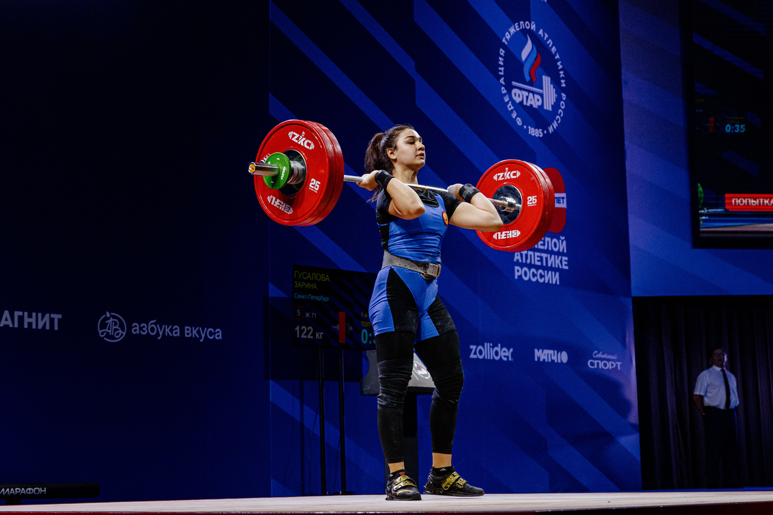 Чемпионат России по тяжелой атлетике 2025. Фотограф в Москве и Санкт-Петербурге Дарина