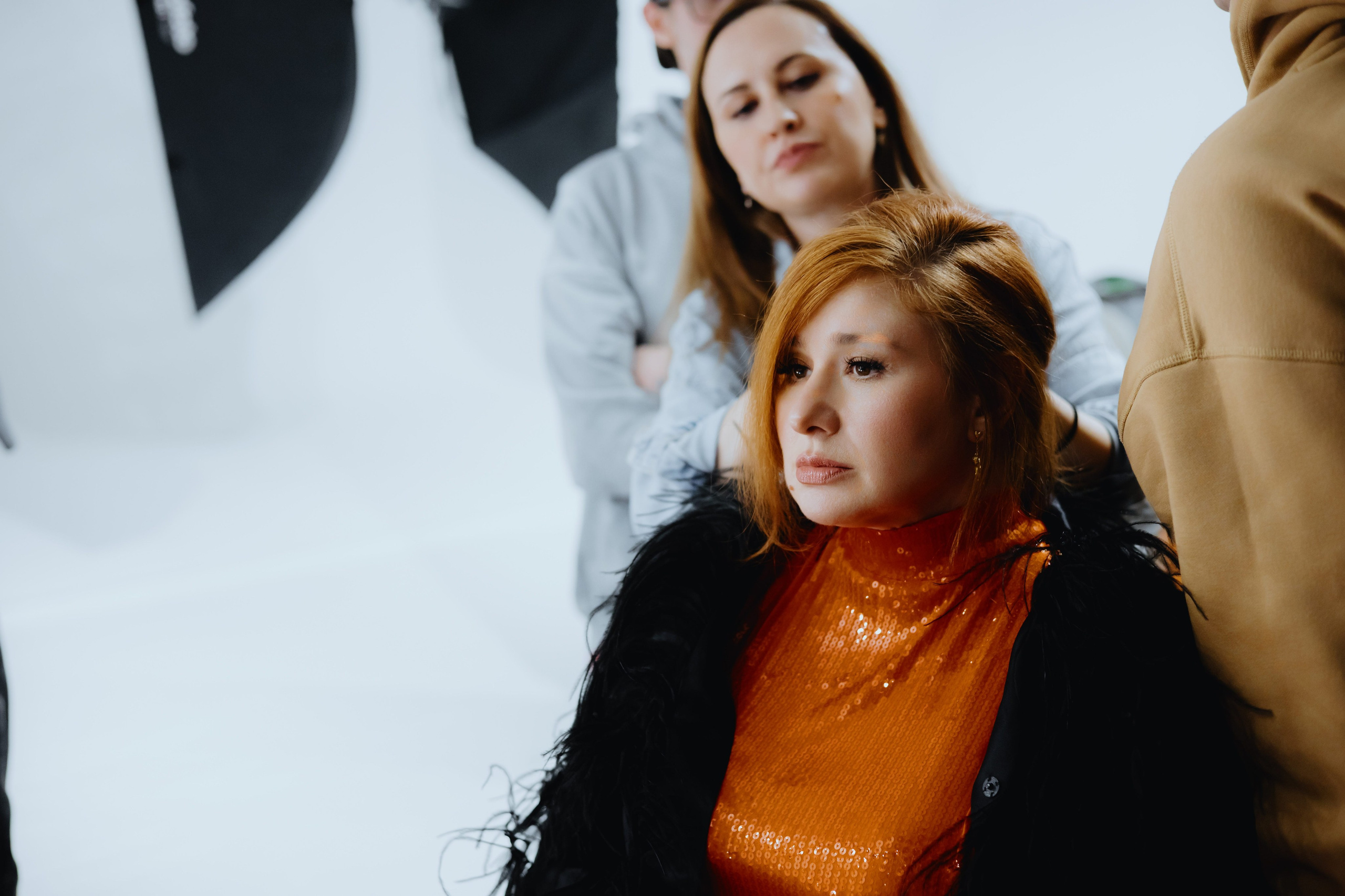 Backstage для журнала «Караван историй» с Юлией Куварзиной. Фотограф в Москве и Санкт-Петербурге Дарина