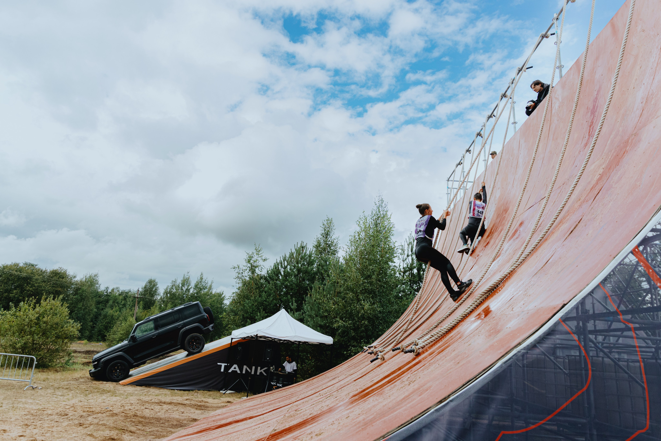 TANK на «Гонке Героев». Фотограф в Москве и Санкт-Петербурге Дарина