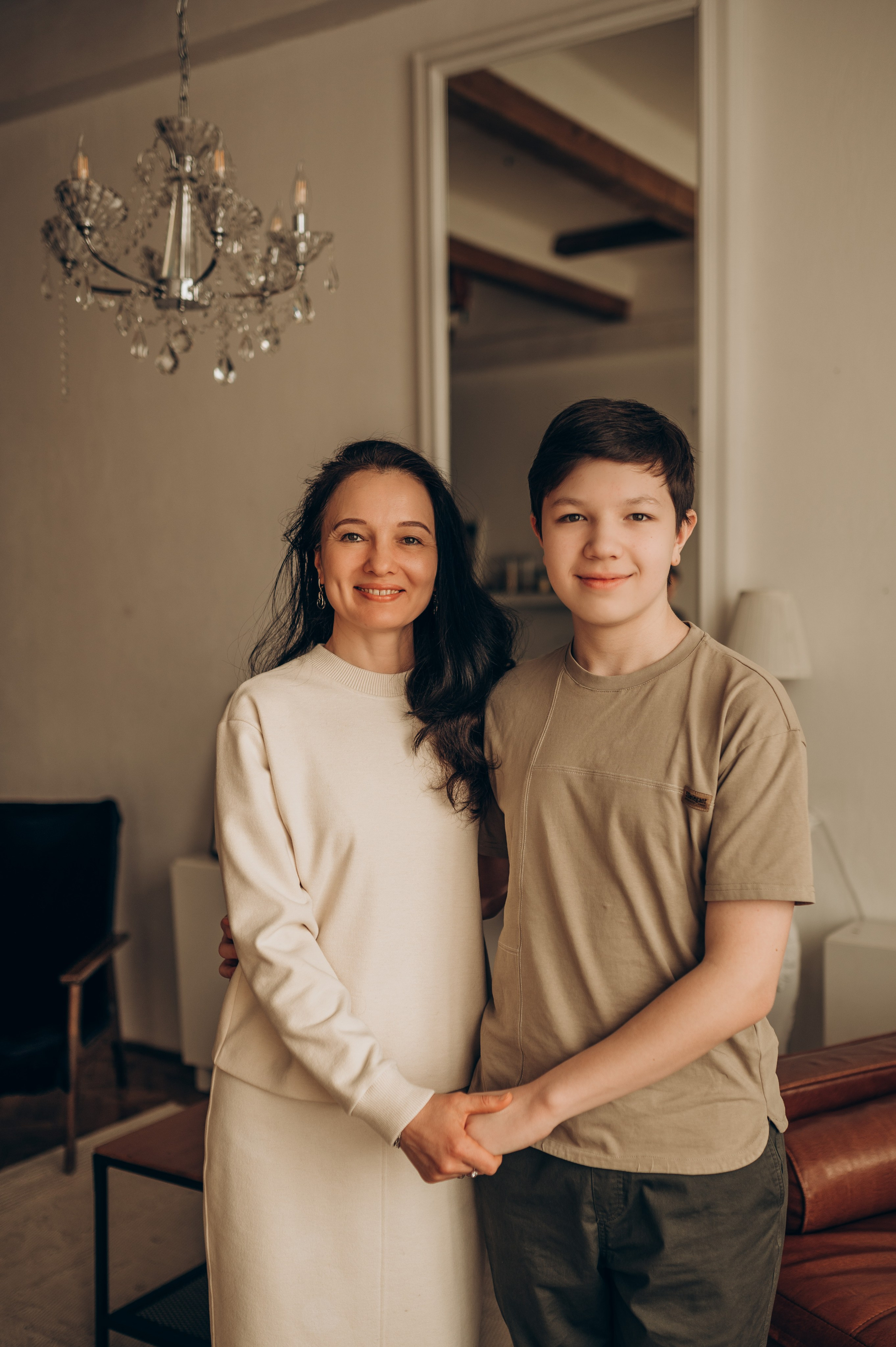 Уютная семейная съёмка в студии. Семейный фотограф в Домодедово и Москве Елена Пичугина