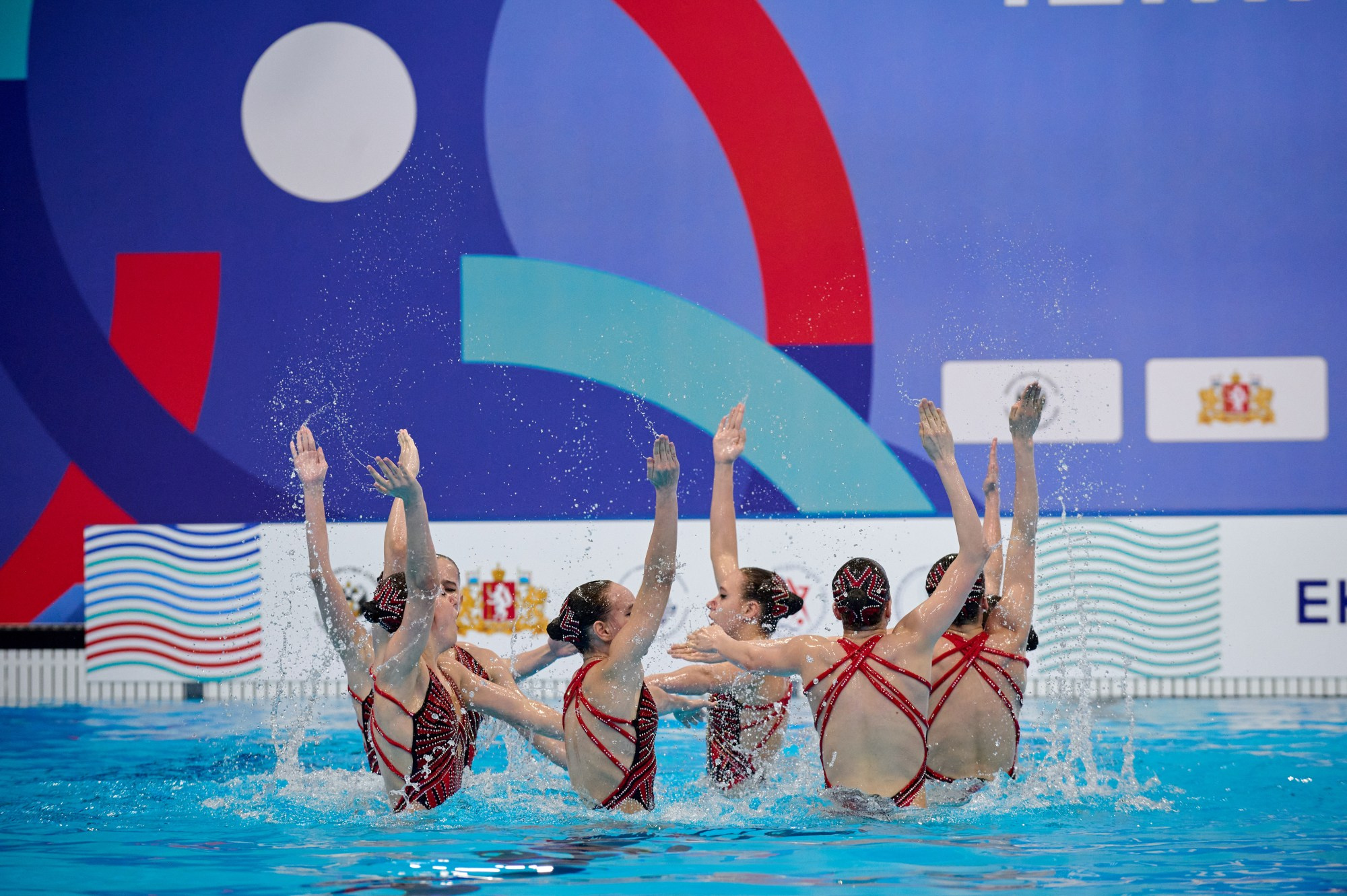 Чемпионат России Синхронное плавание 2024. Мезенцев Евгений фотограф