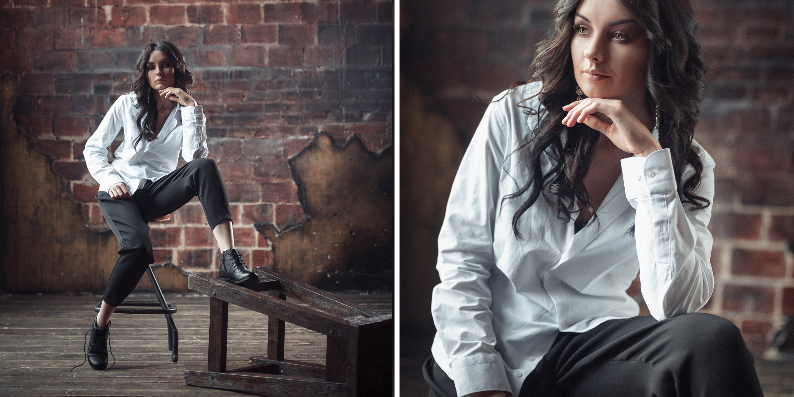 Фотосессия скрипачки со срипой в фотостудии Мосва. Свадебный фотограф Дмитрий Гладков