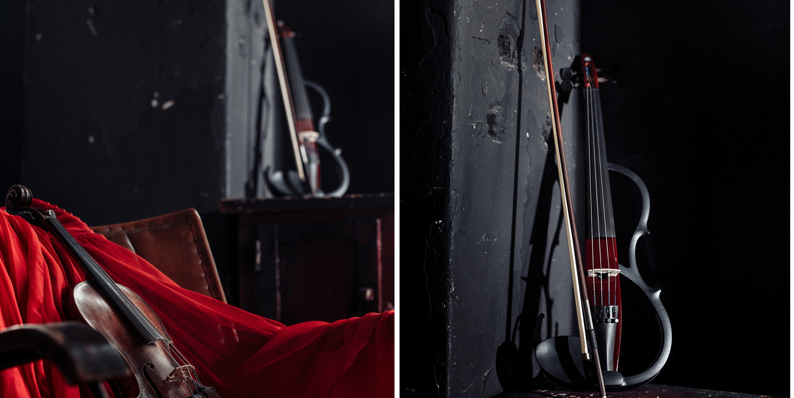 Фотосессия скрипачки со срипой в фотостудии Мосва. Свадебный фотограф Дмитрий Гладков