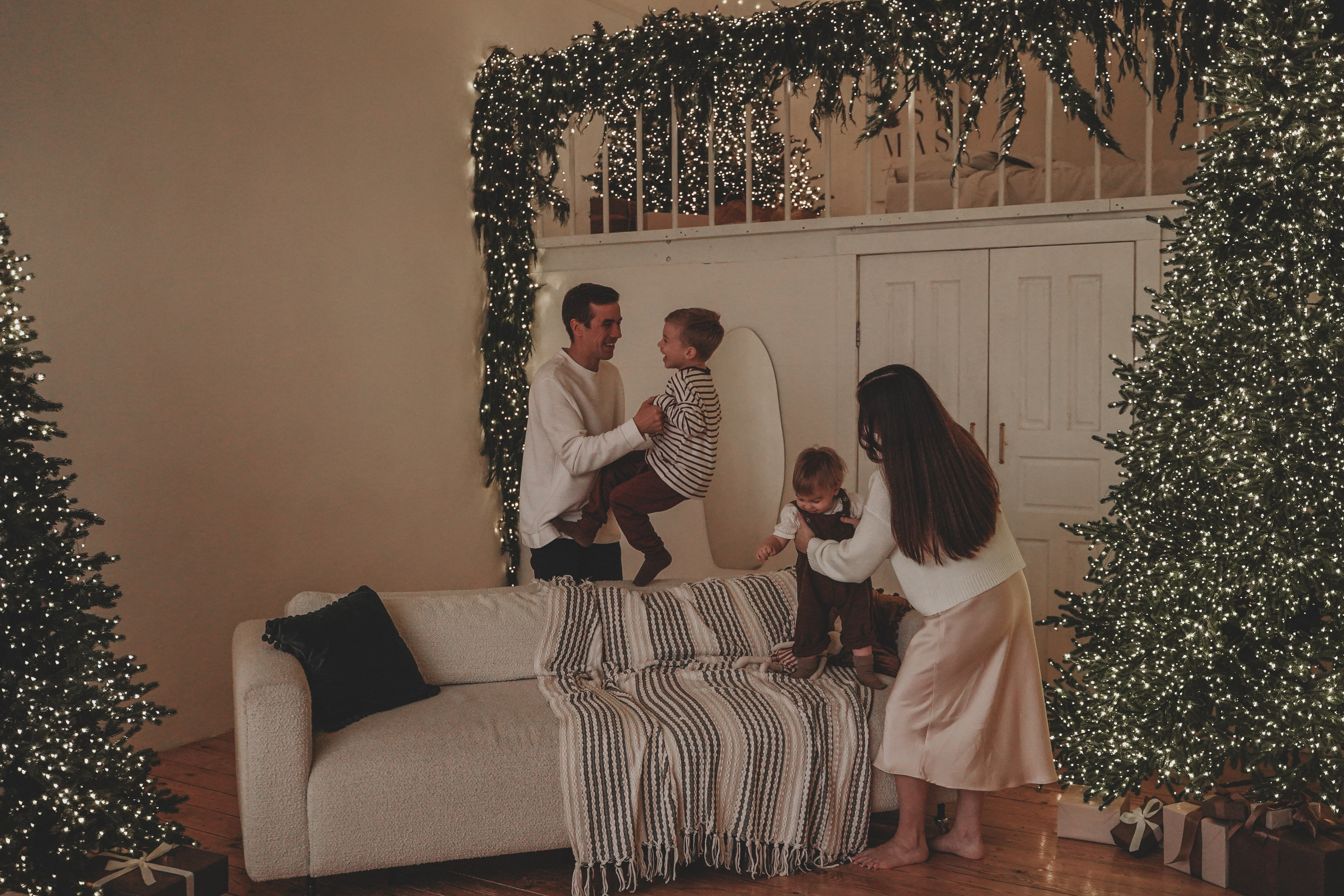 Новогодняя ночная фотосессия. Семейный и женский фотограф в Краснодаре Анастасия Приймак