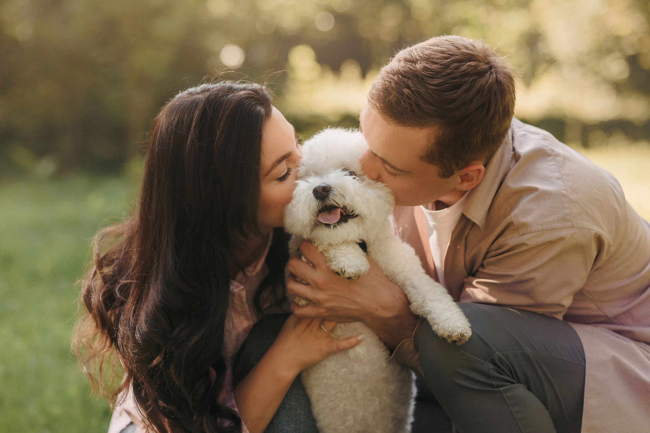 Марина, Данил и Бруно. Фотограф-анималист Елена Радченко, Москва