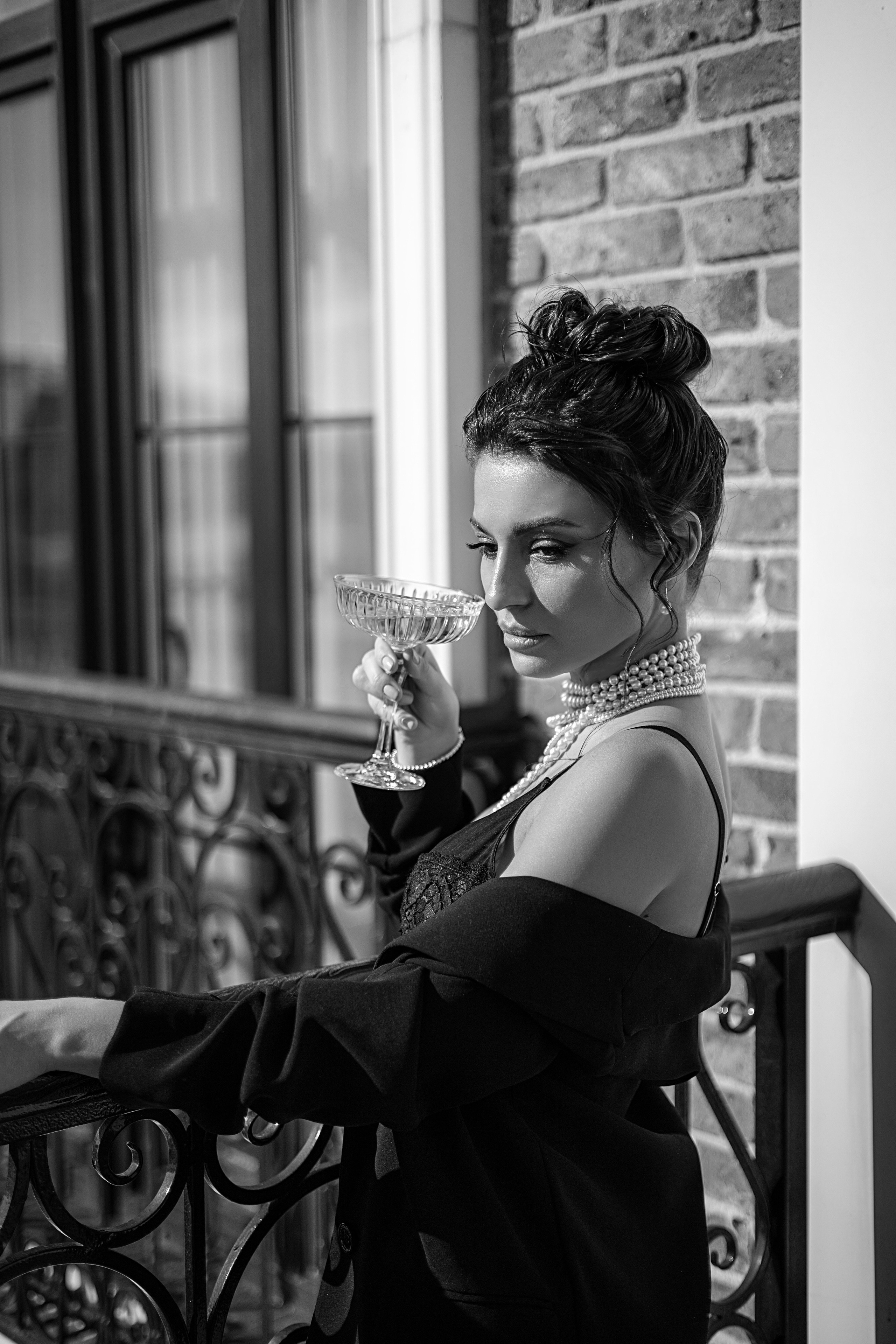 Съемки на улице. Анна Злищева