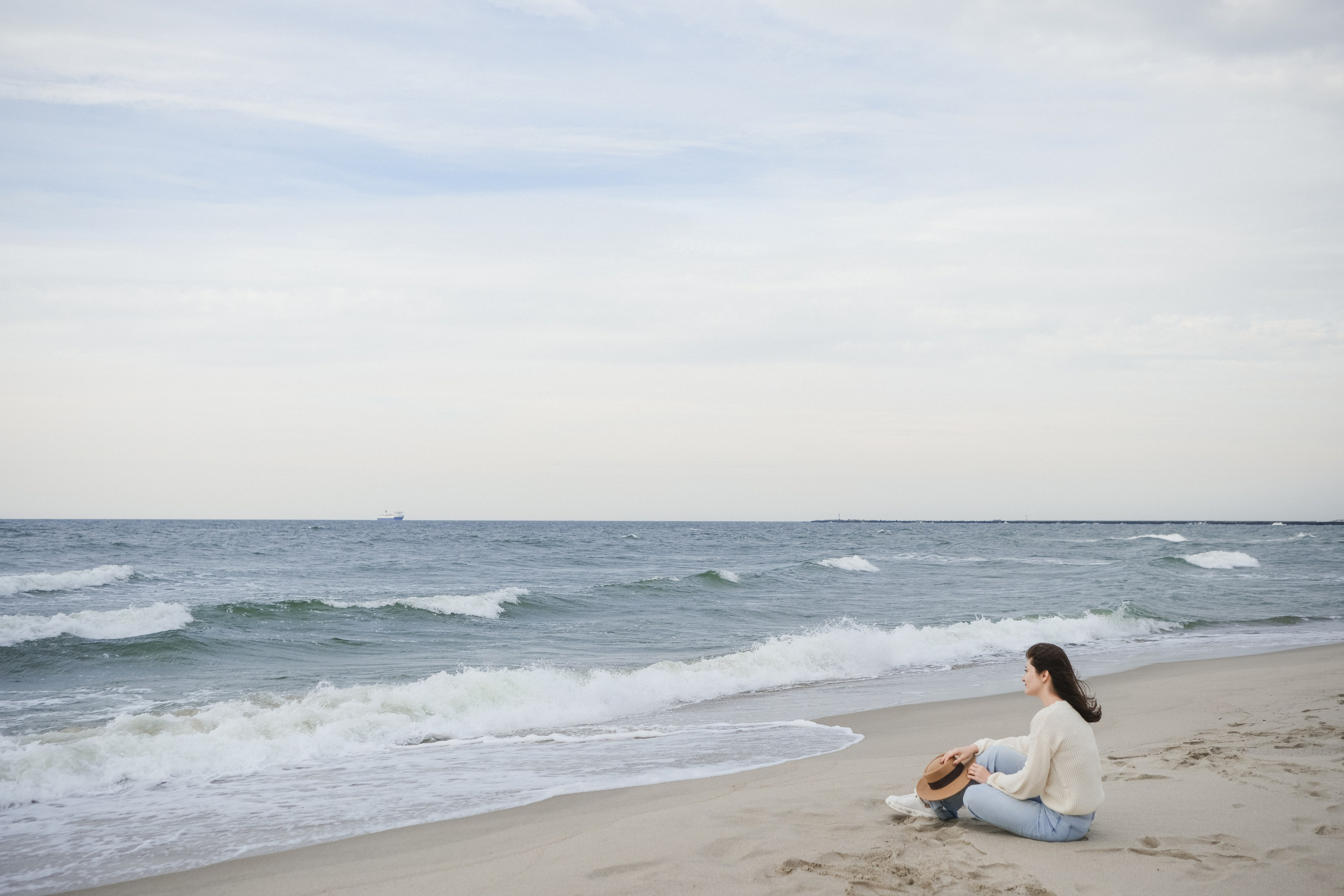 Мечта о Балтийской косе…и собаке. Съемка для Ани. Фотограф в Москве (готова приехать к вам в город)