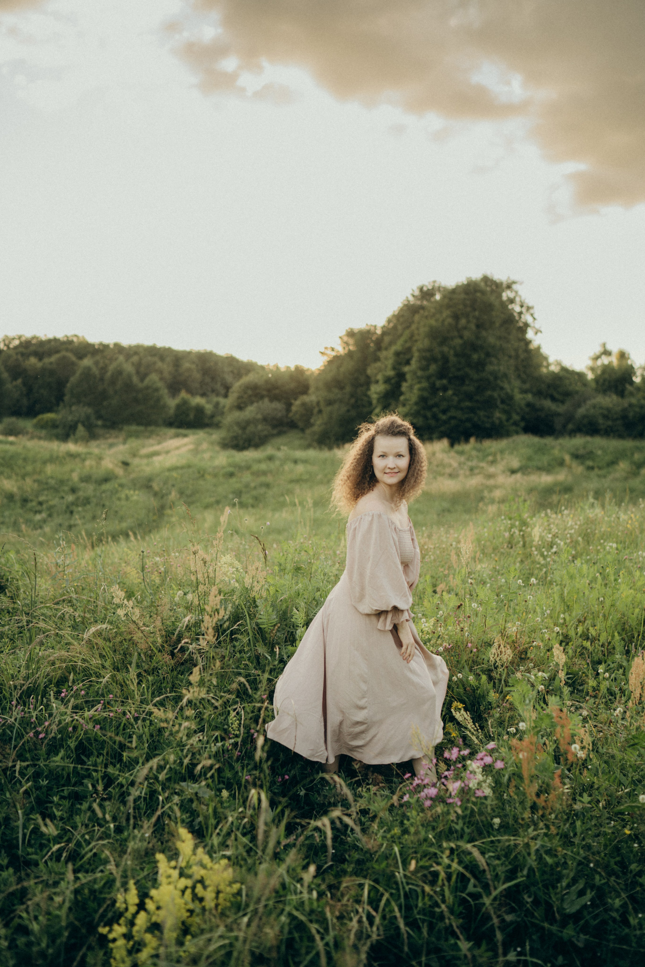 Закатная история. Семейный фотограф в Москве Елена Гильманова