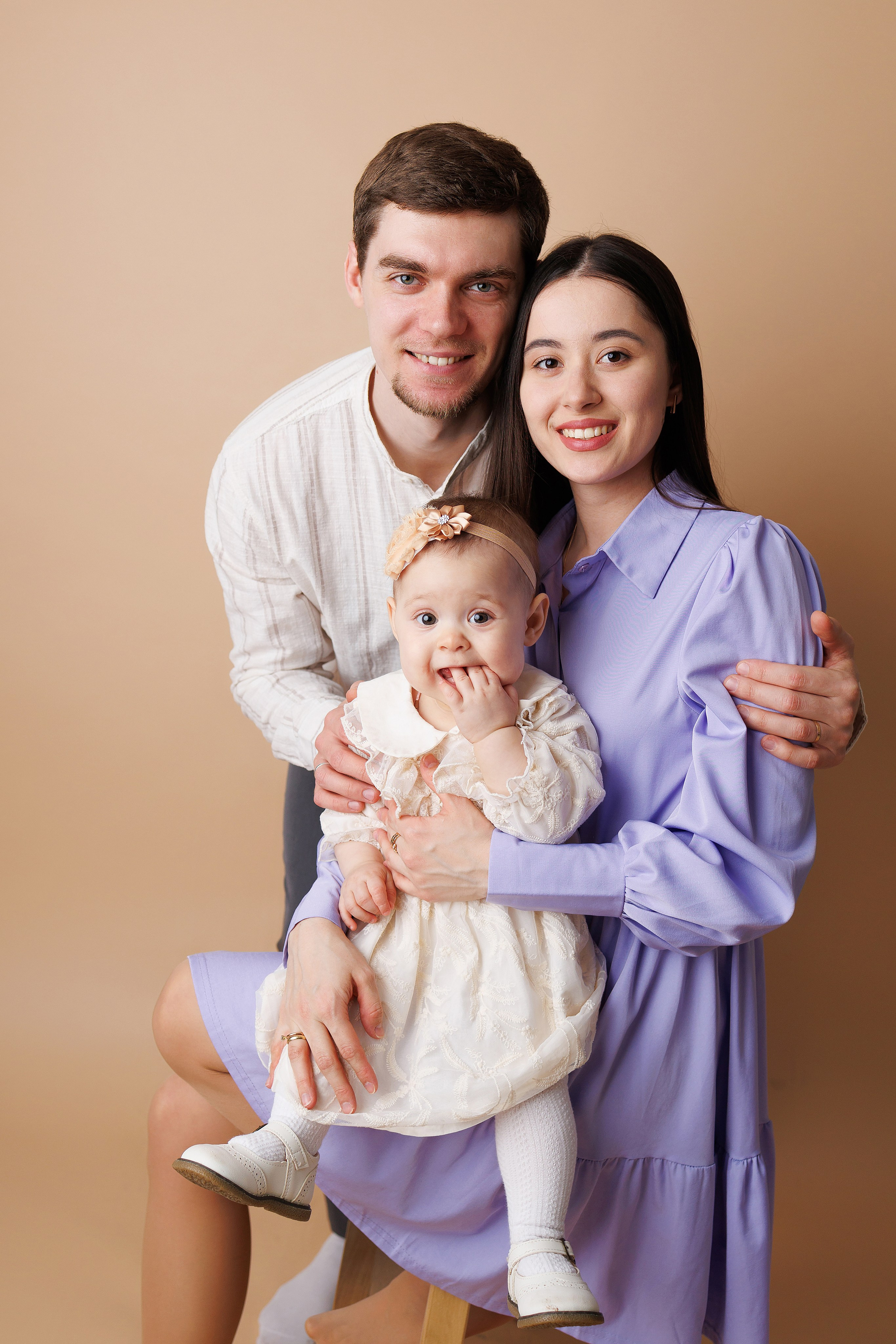 Эмилие 1 годик. Фотограф новорожденный малышей Новосибирск