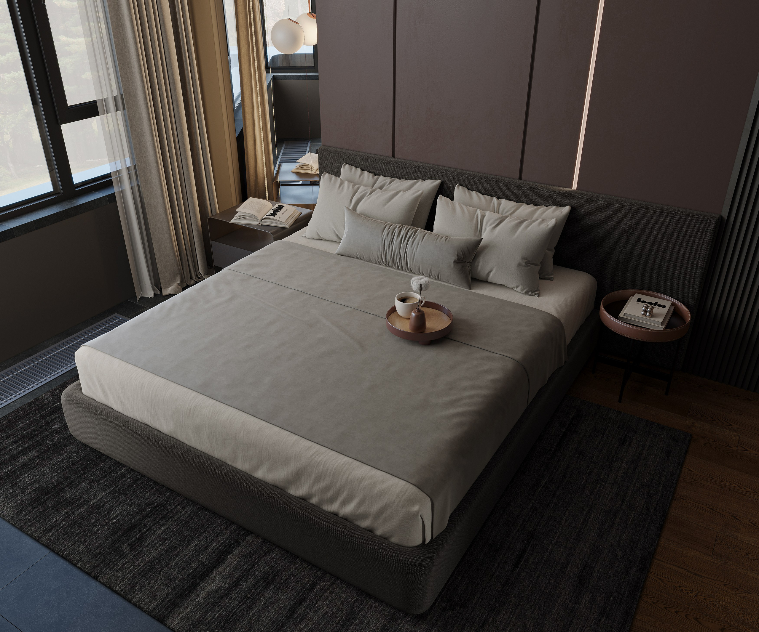 Квартира для L+D Archatelier. 3D визуализация интерьера и архитектурной среды