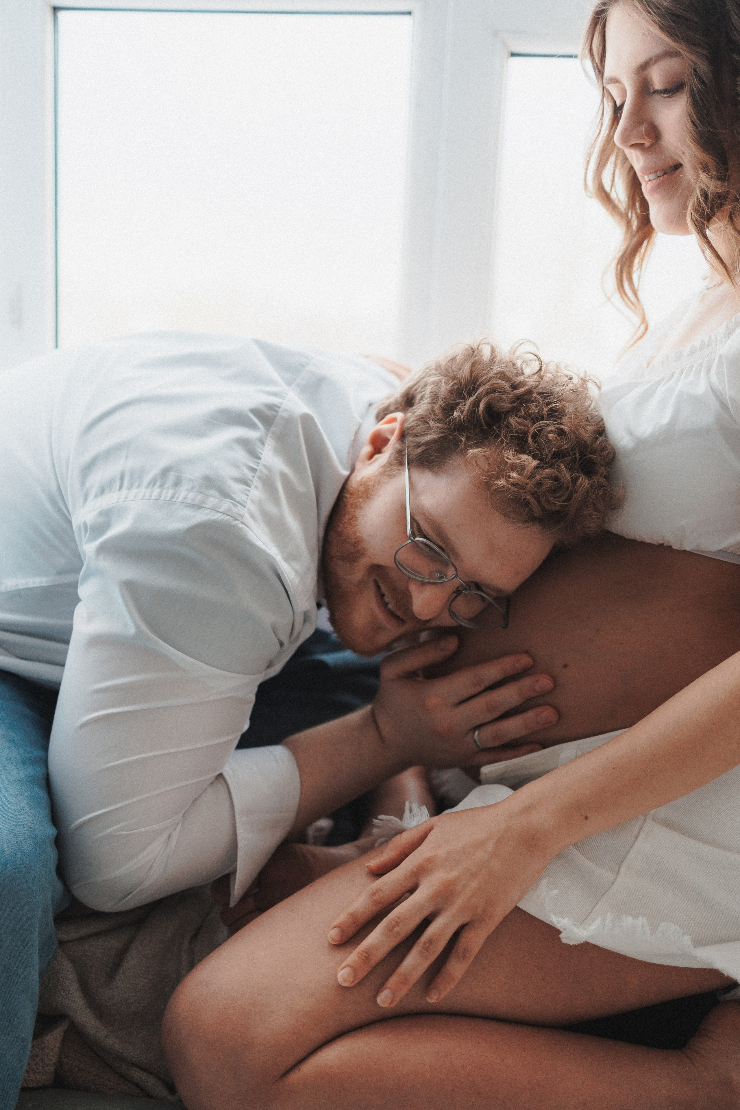 Любовь — это когда ты под сердцем носишь его ребенка. Фотограф Москва Светлана Кирюшина