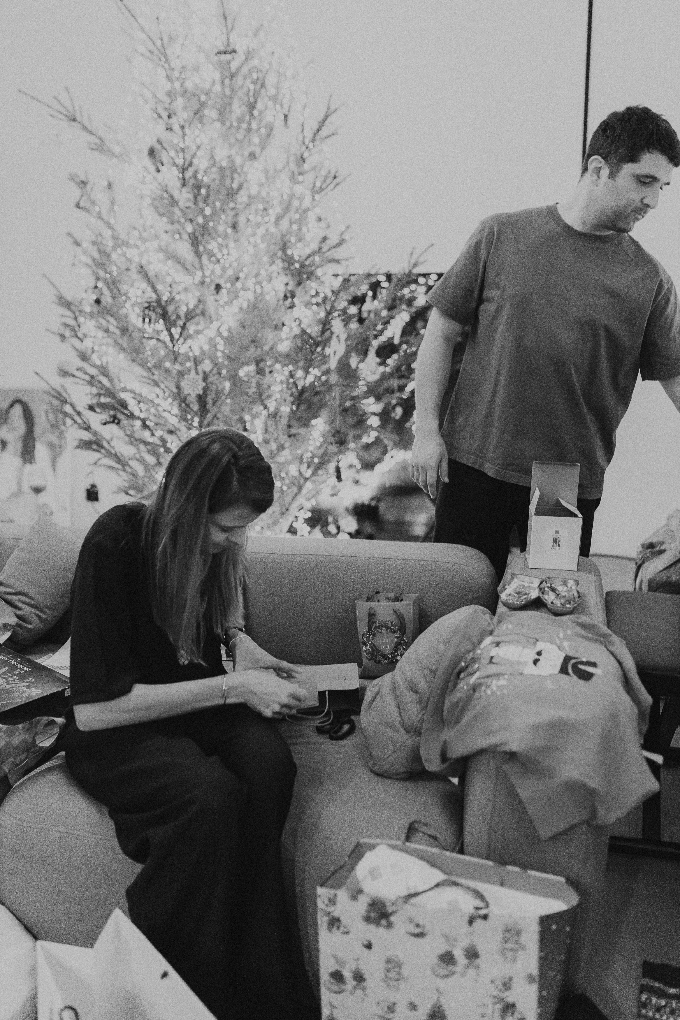 Новогодний семейный ужин. Семейный фотограф Маша Тимофеева | Москва