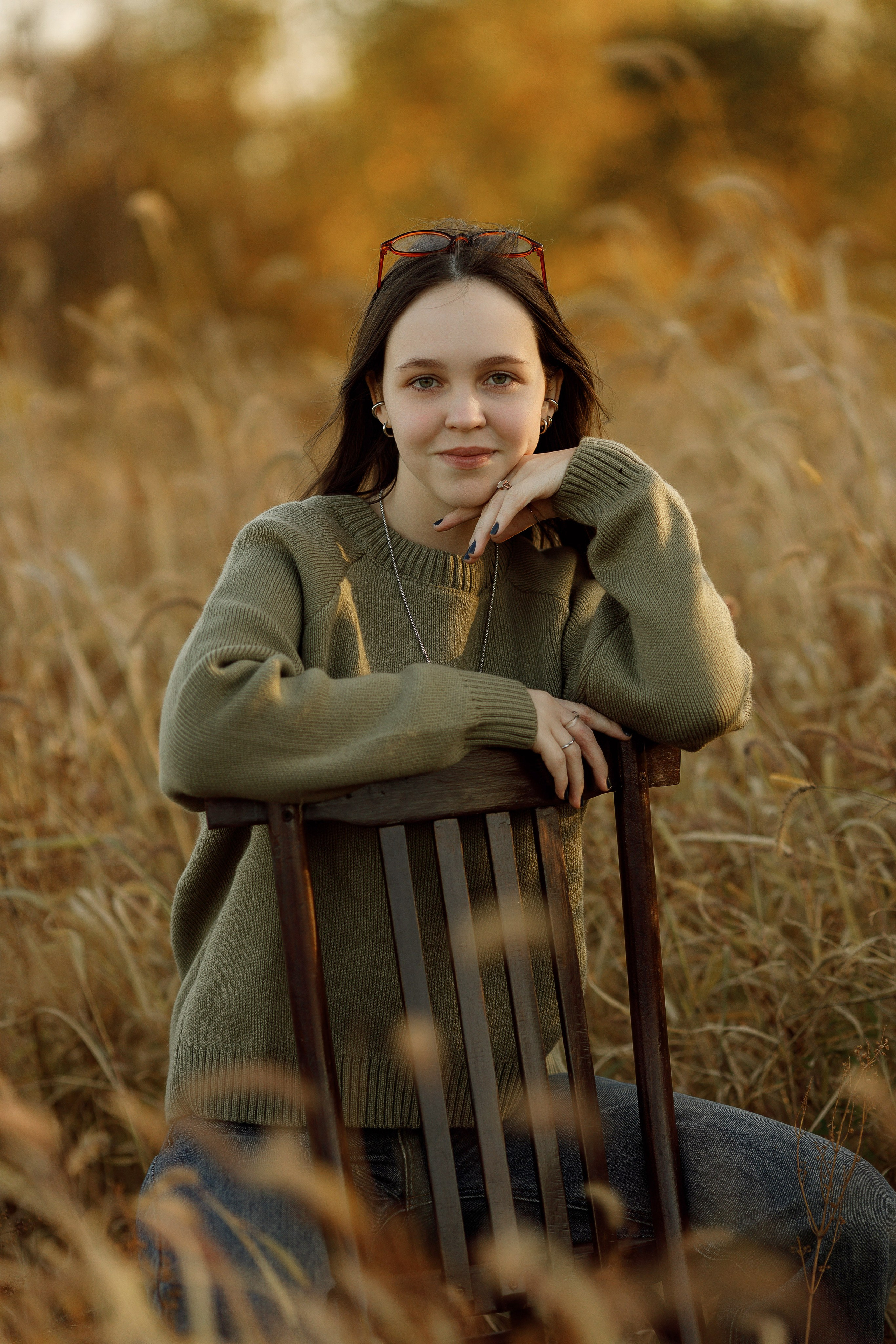 Осень 11 класс (съемка в поле). Photoalbum-vl.ru