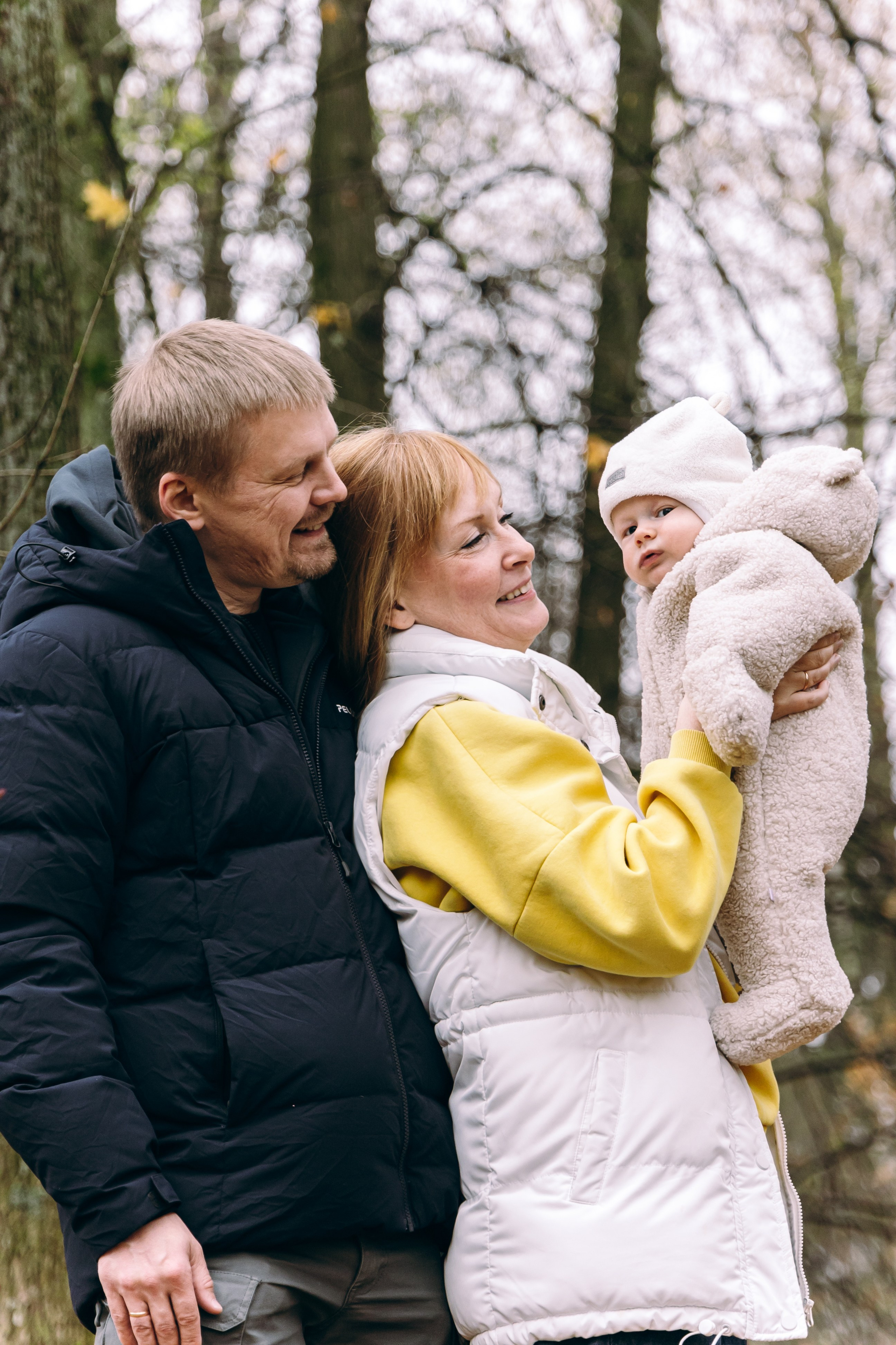 Осенние зарисовки с Сергеем, Татьяной и Сашей. Детский и семейный фотограф Афанасьева Ольга. Санкт-Петербург