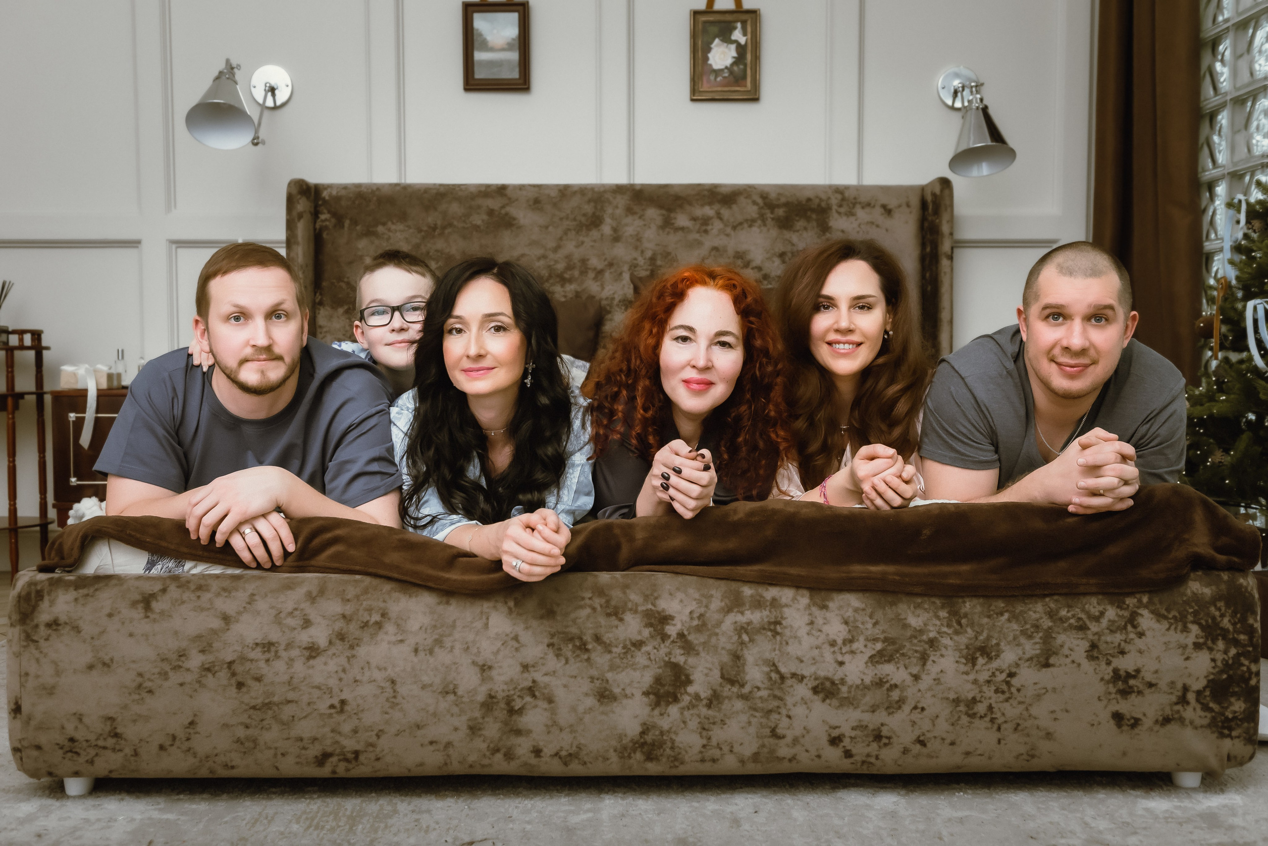 Семейная фотосессия для 6 человек. КОНТЕНТ | БРЕНД фотограф Санкт-Петербург — Жанна Олтаржевская