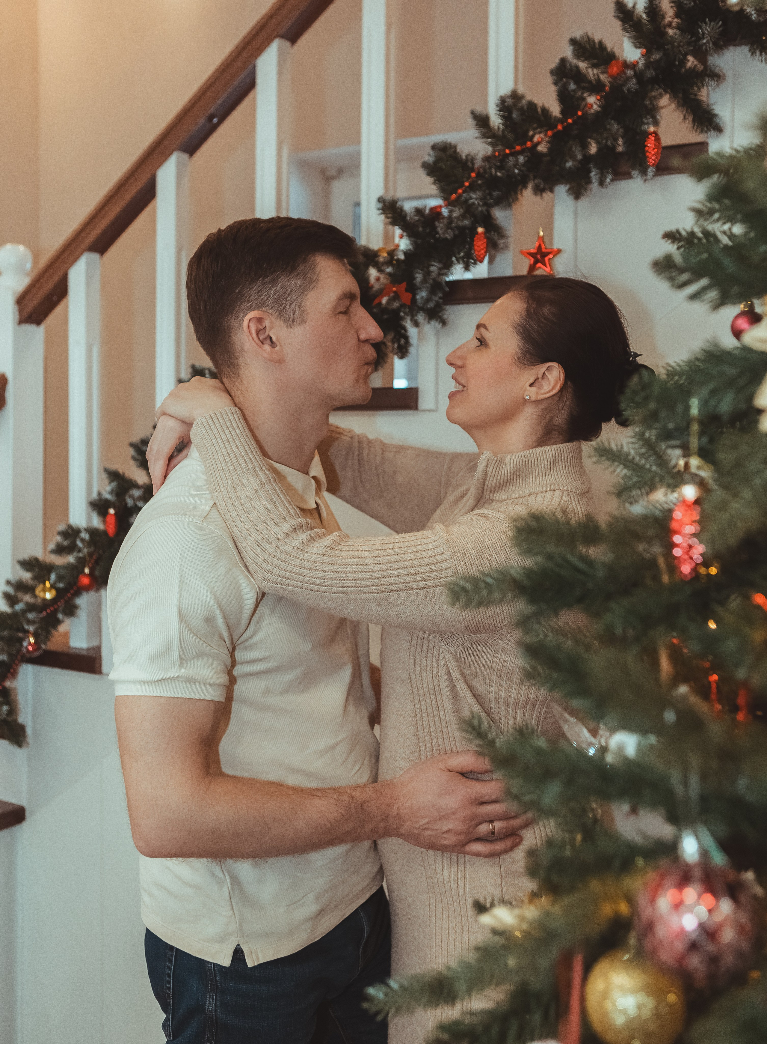 Новый год в кругу семьи (домашняя съемка). Вера Соколова фотограф Воронеж