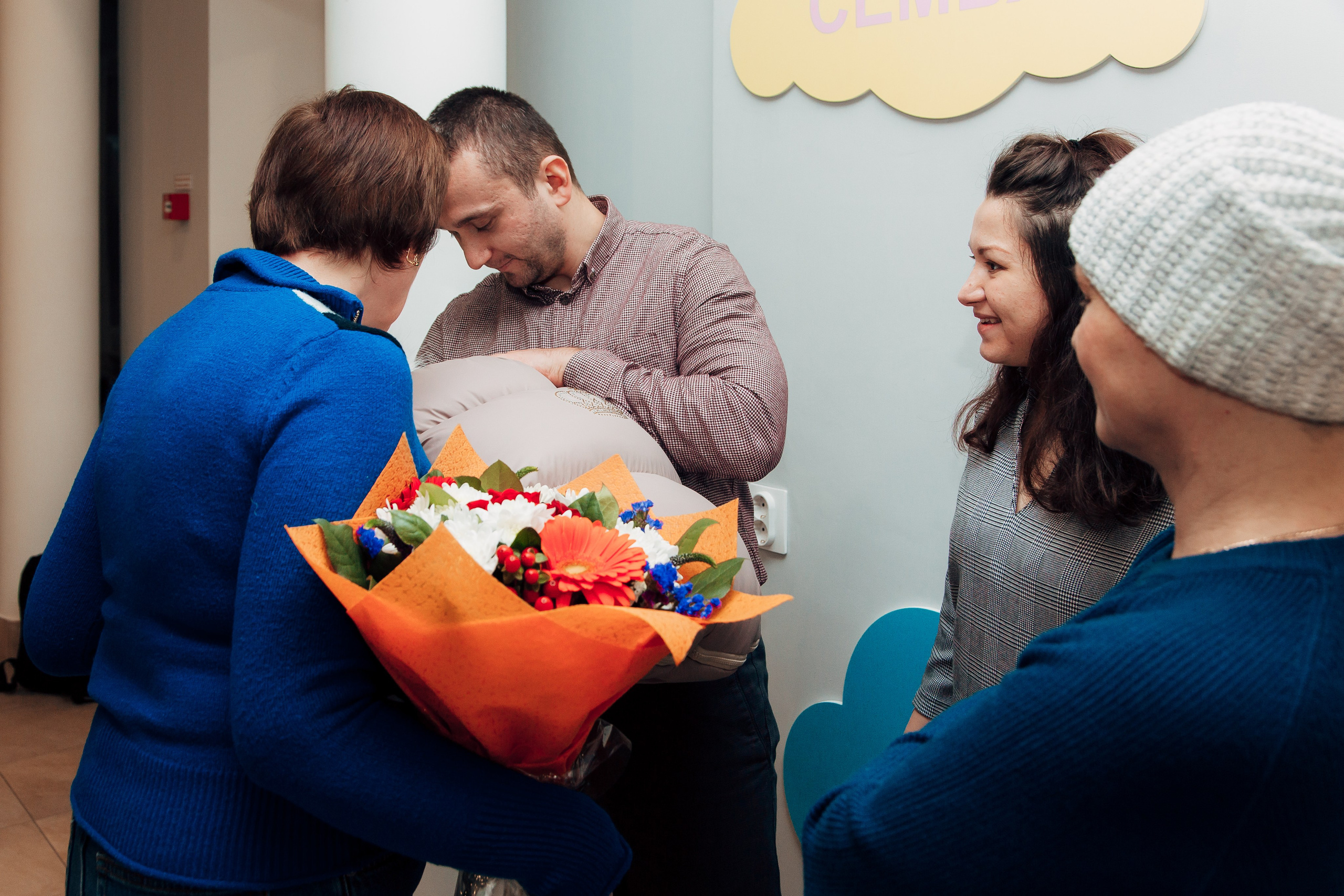 Выписка 28 января. Свадебный фотограф Александр Абрамов Москва / Зеленоград