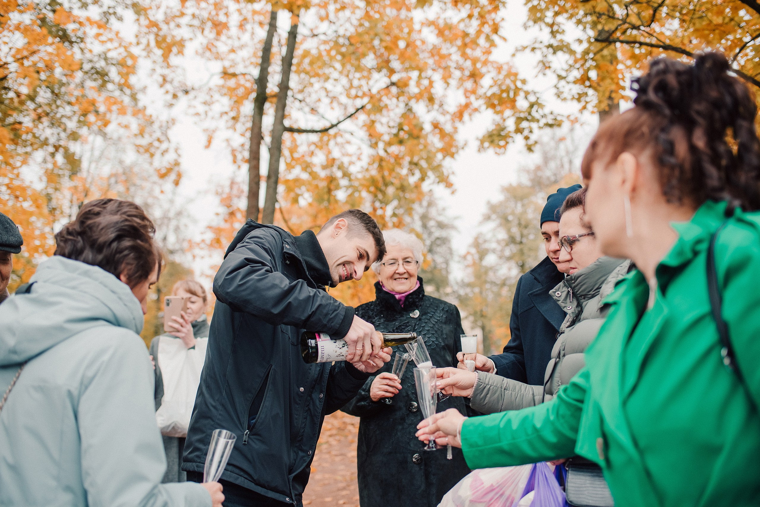 Яна и Андрей. Осенняя история. Семейный и Свадебный фотограф. Санкт-Петербург. Пушкин