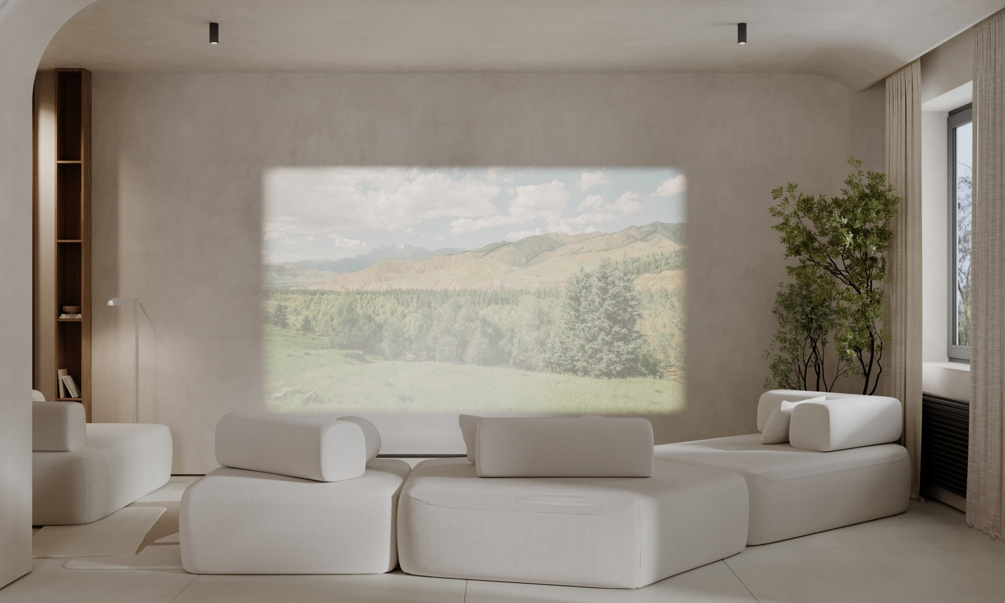 Дизайн-проект квартиры в Астрахани. Главная