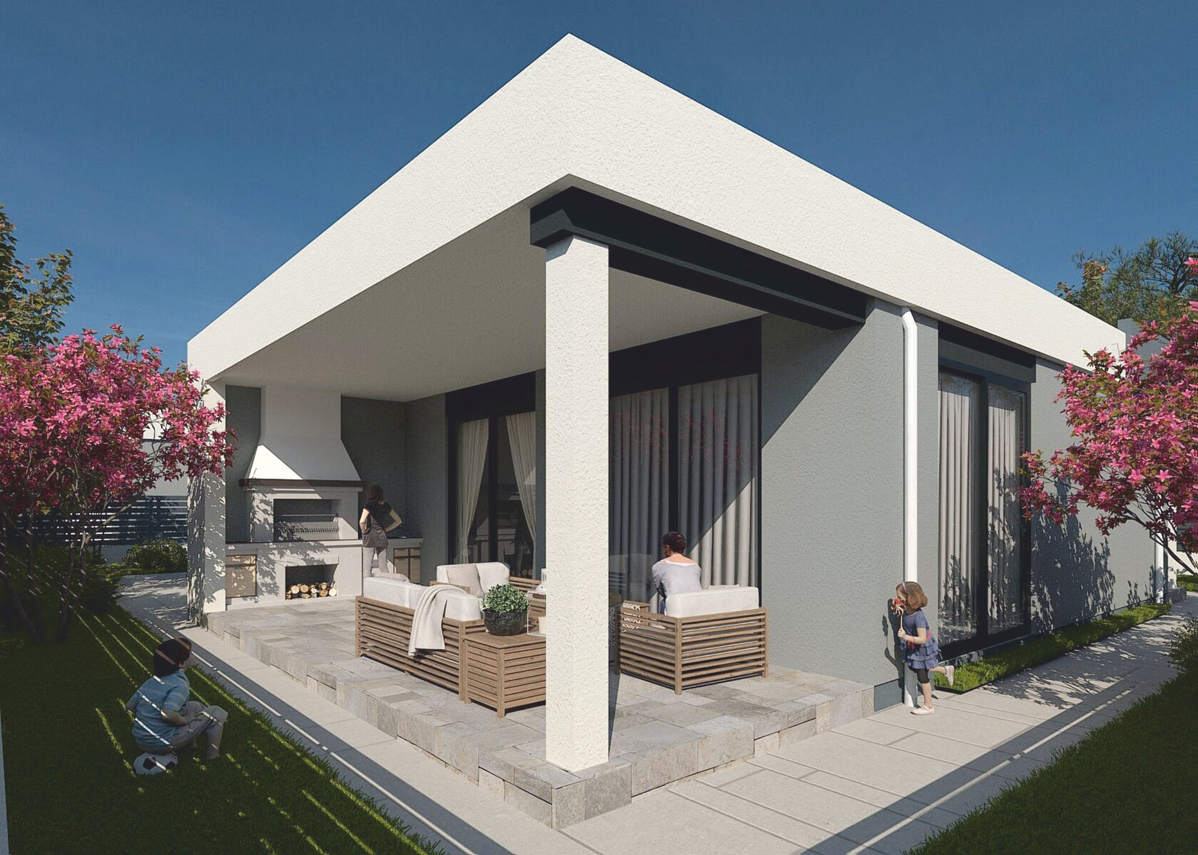 SEASIDE VILAGE. «Спецпроект» — комплексные дверные решения для бизнеса и объектов