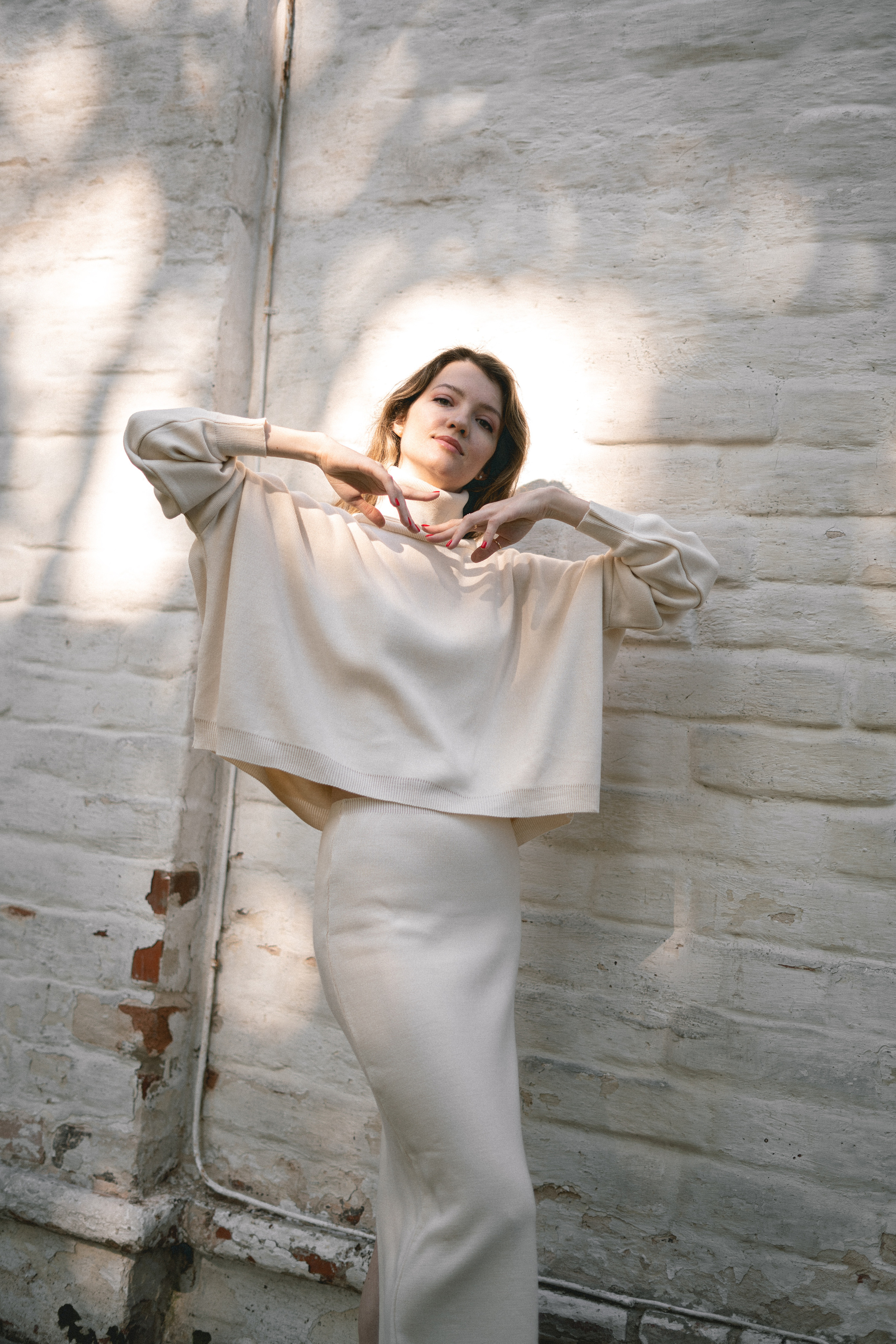 photo shoot against the backdrop of sun rays