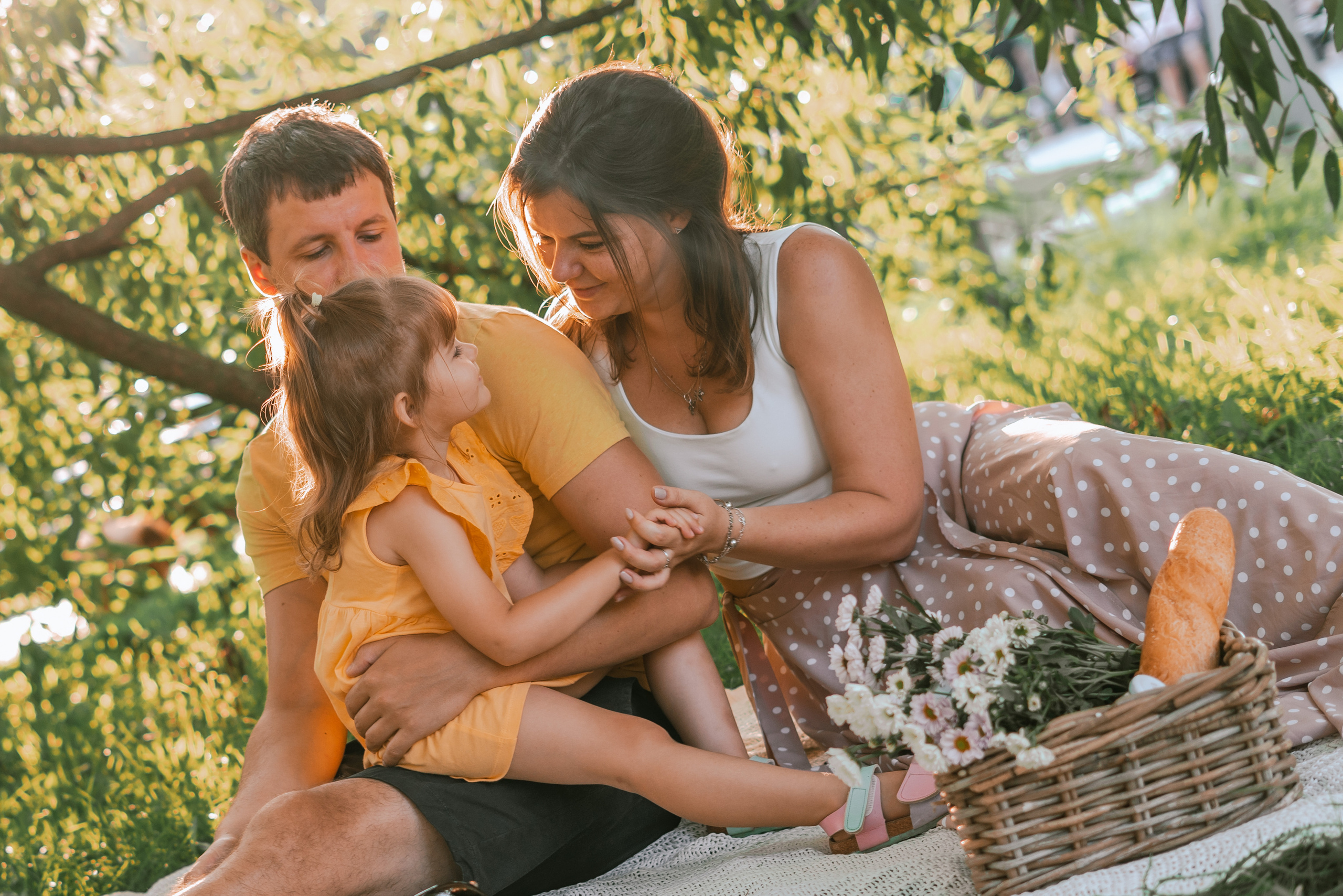 Семейная фотосессия в москве в парках