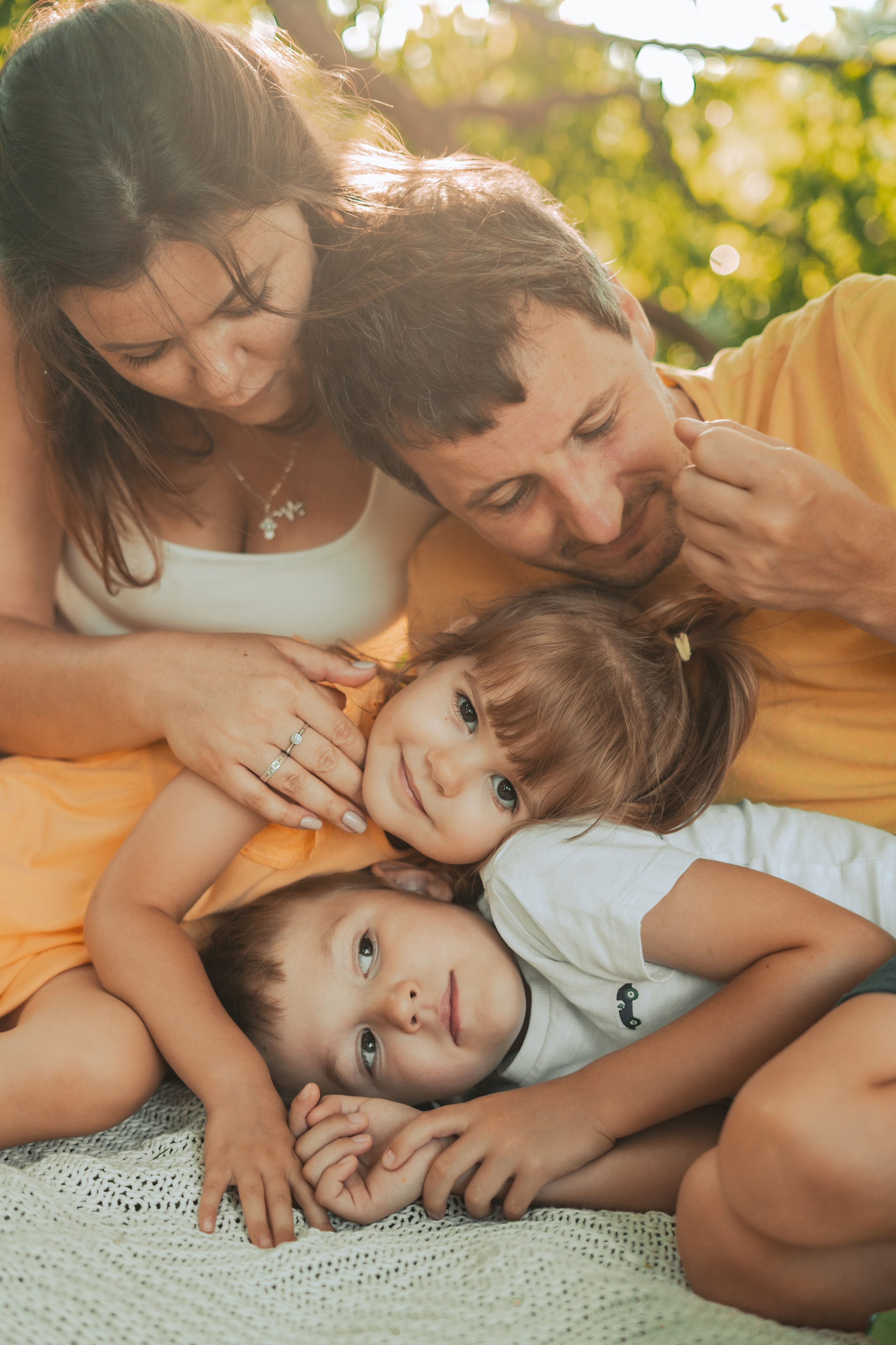 Семейная фотосессия в москве в парках