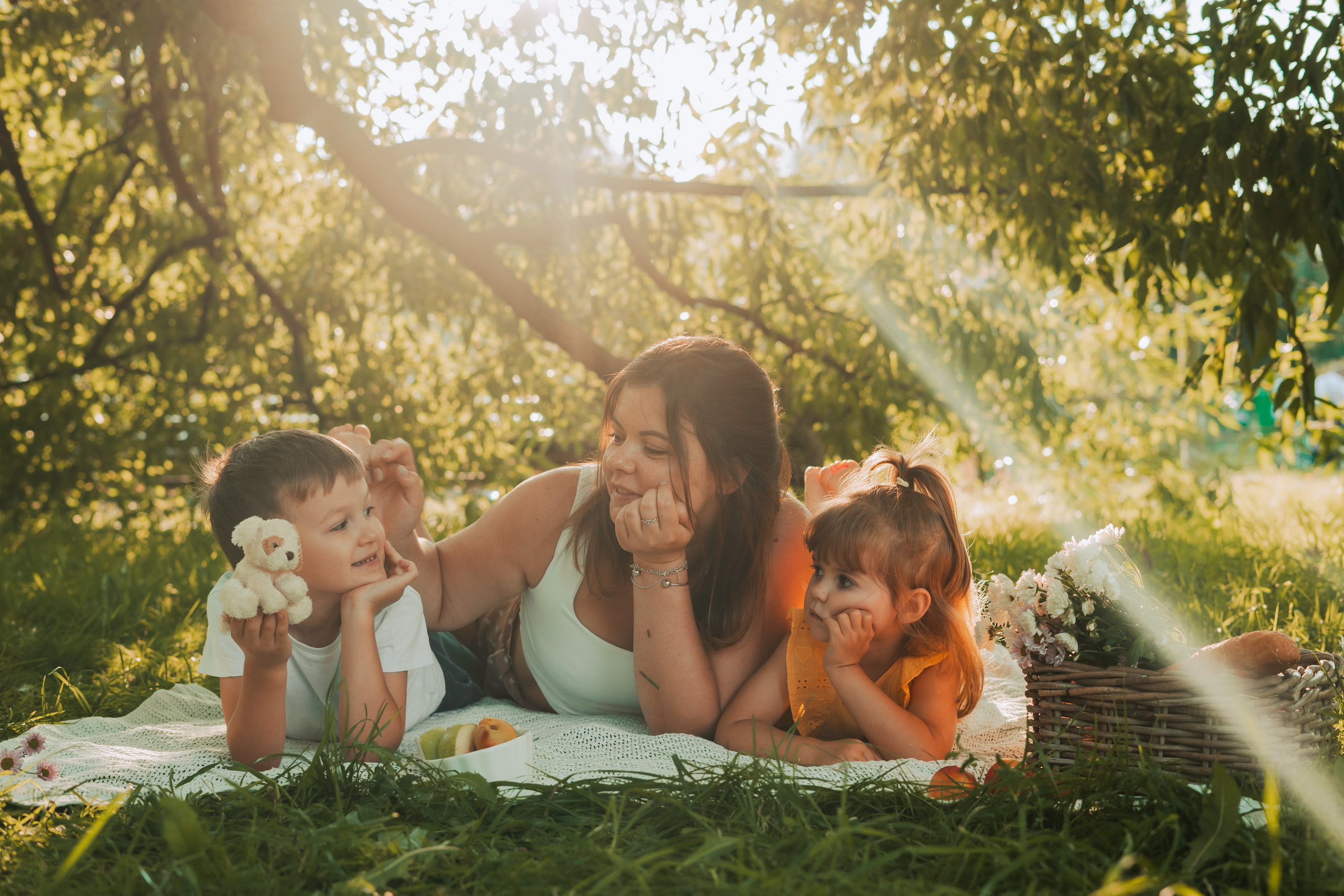 Семейная фотосессия в москве в парках