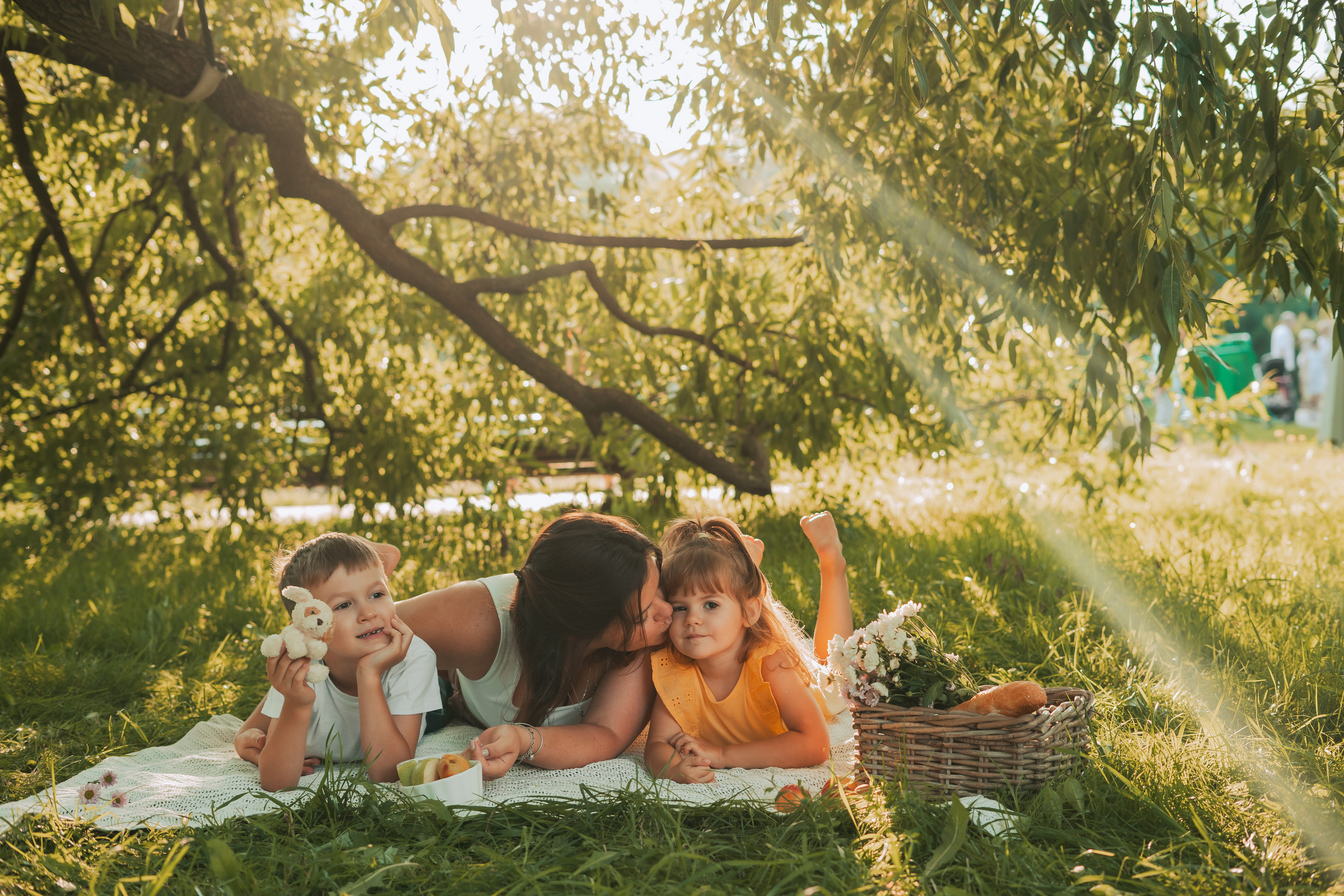 Семейная фотосессия в москве в парках